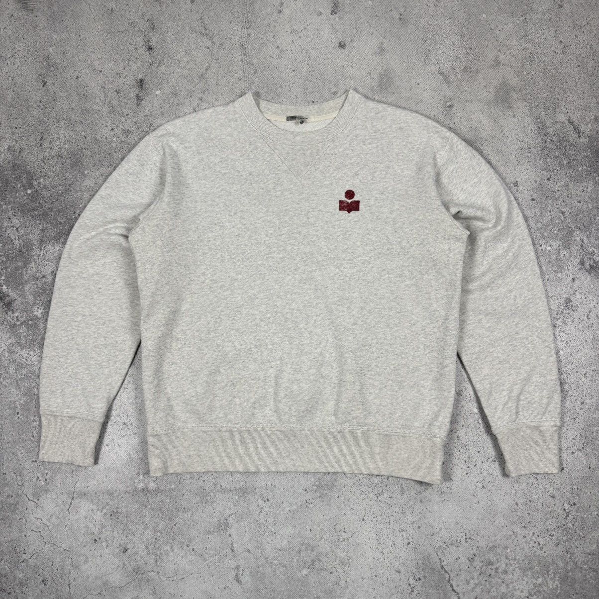 Isabel Marant Isabel Marant Etoile Crewneck Sweatshirt Gray Size US L / EU 52-54 / 3 - 1 Thumbnail