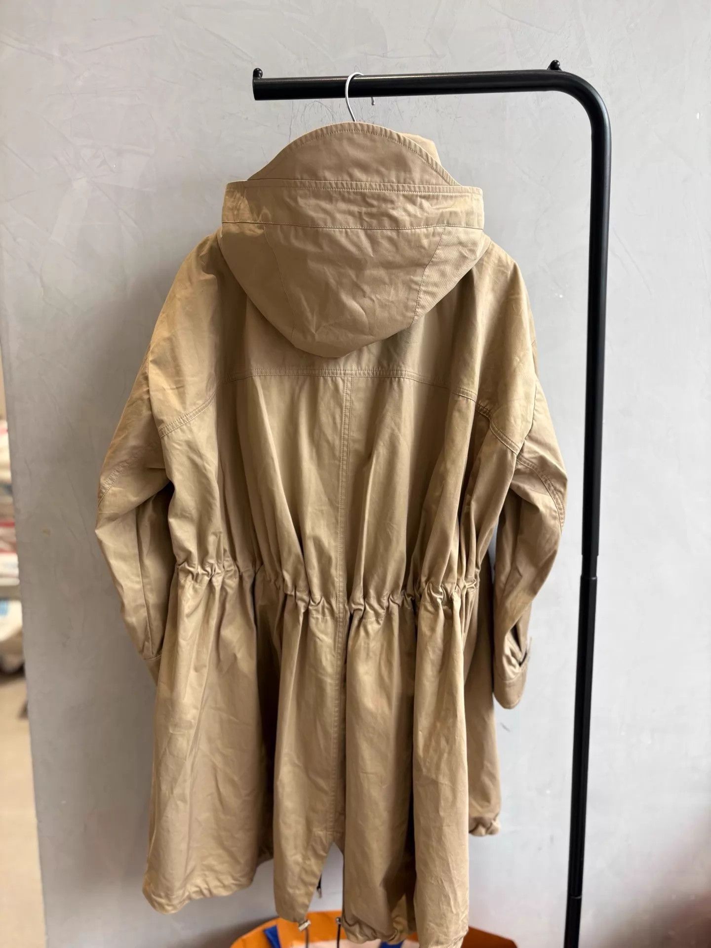 Dior Dior Khaki Hooded Longline Oversized Trench Size S Size S / US 4 / IT 40 - 8 Thumbnail