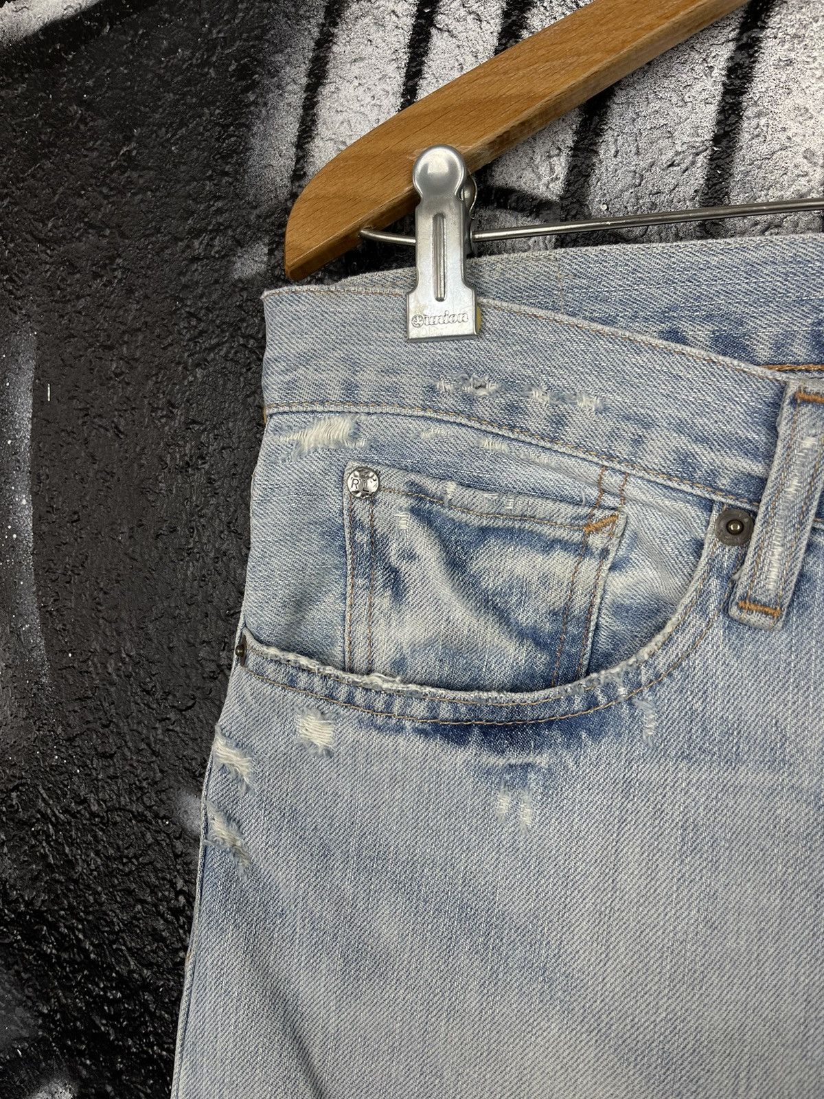 Denim & Supply Ralph Lauren Denim & Supply Ralph Lauren Distressed Denim Boyfriend Jeans Size 29" - 7 Thumbnail