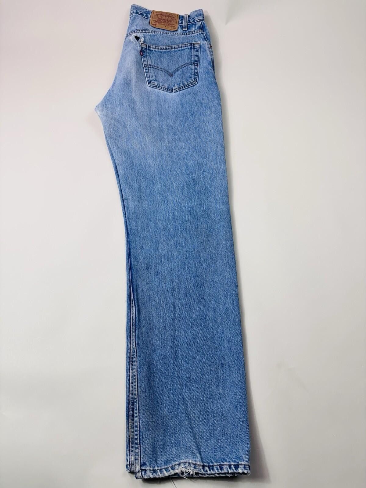 Levi's Vintage Men’s Levi's 550 relaxed fit tapered leg jeans 36x34 Size US 36 / EU 52 - 5 Thumbnail