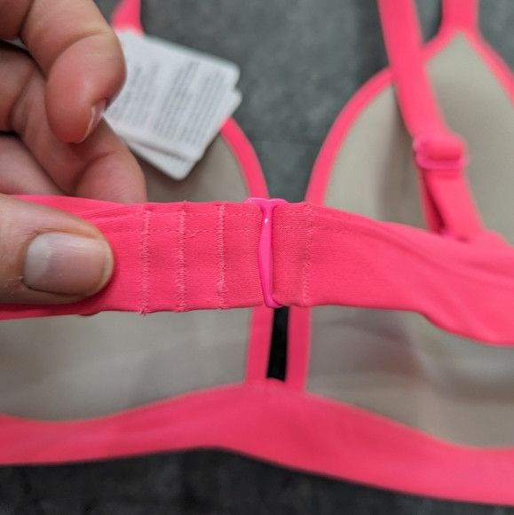 Lululemon Lululemon Deep Sea Swim Top C Cup Pink Highlight Size 10 Size L / US 10 / IT 46 - 5 Thumbnail