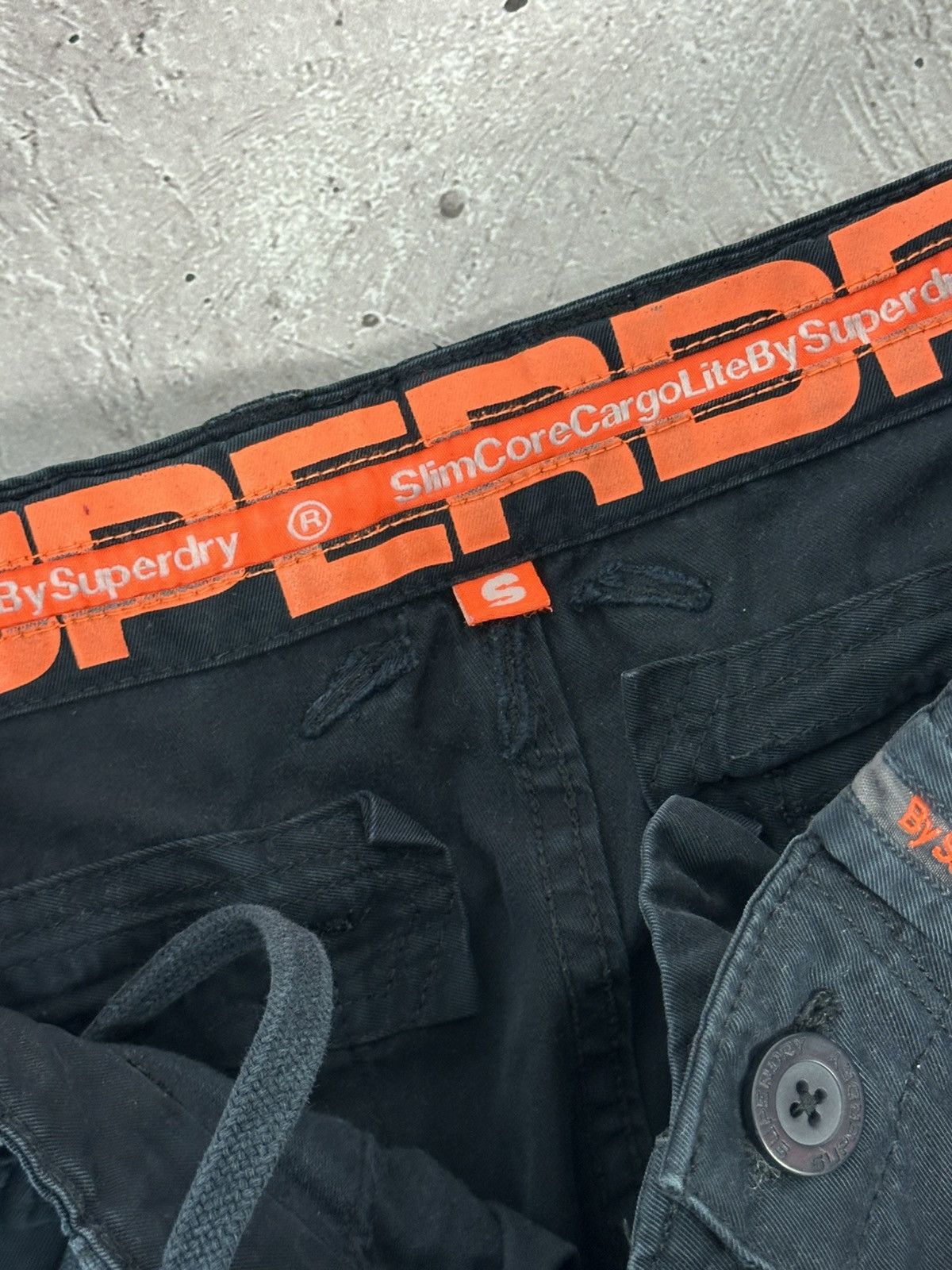 Superdry Superdry Slim Core Cargo Men’s Navy Cotton Men’s Pants Size US 30 / EU 46 - 10 Thumbnail