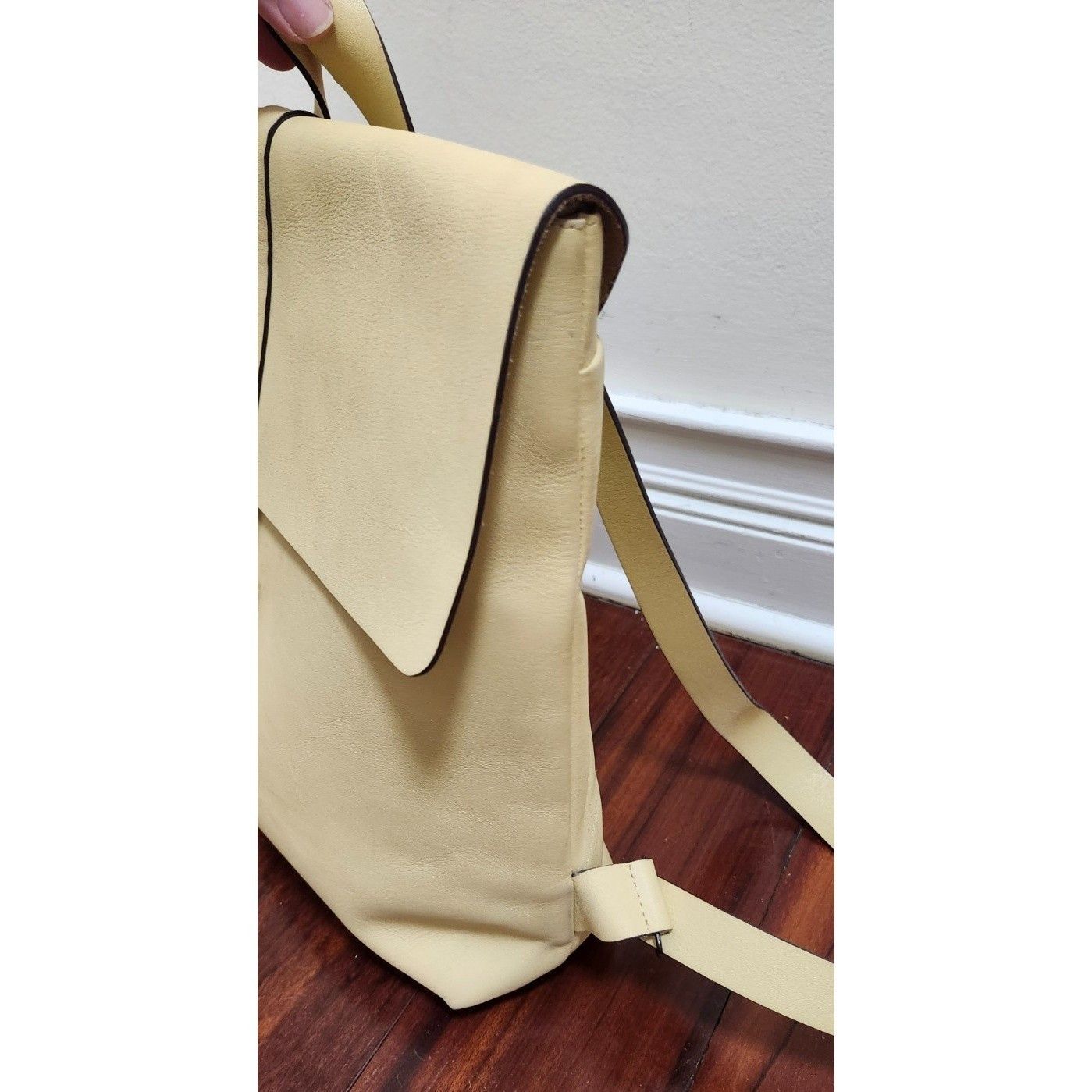 Other GAG BACKPACK PERA Leather Creamy lemon hue Size ONE SIZE - 14 Thumbnail