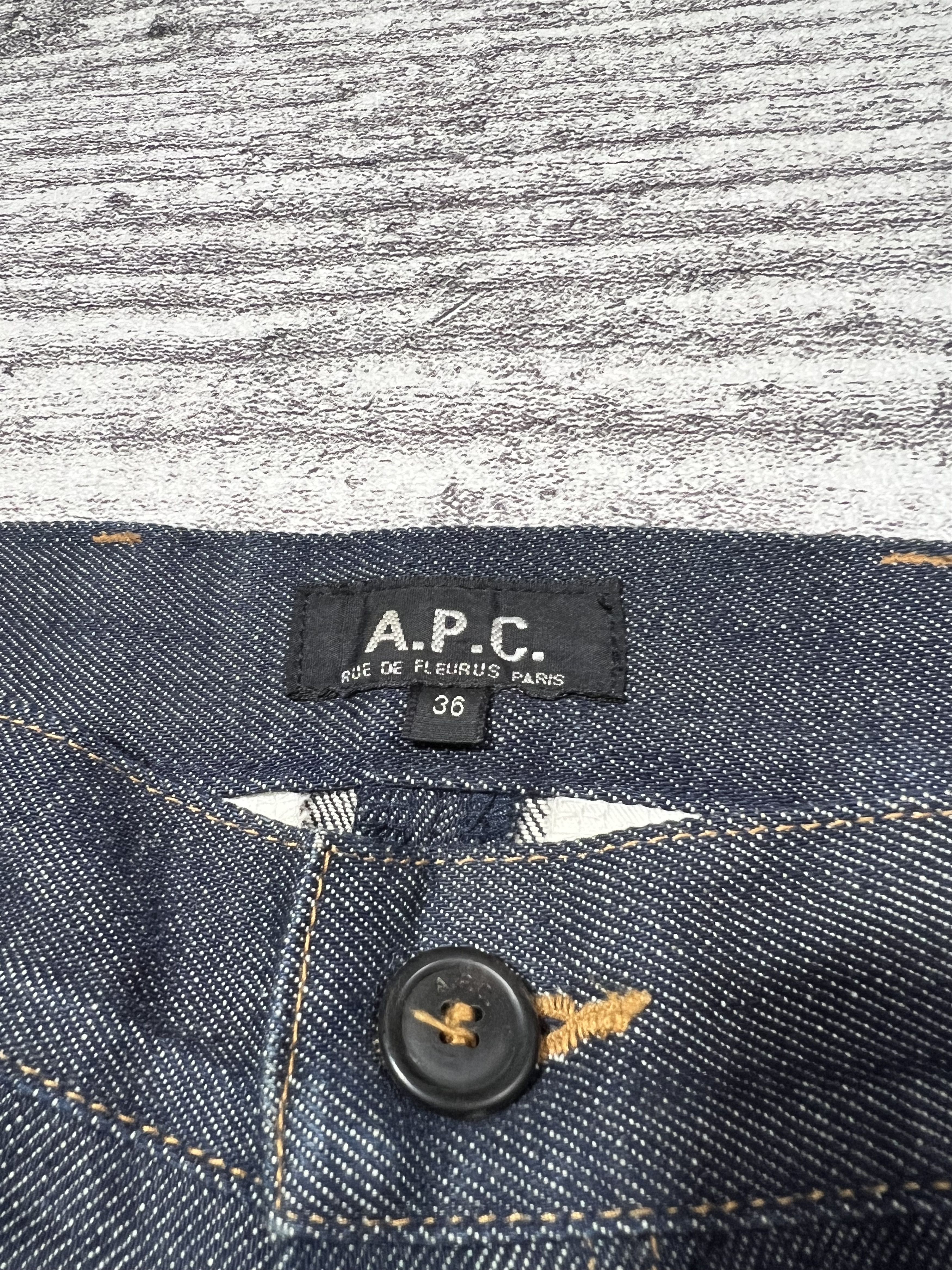 A.P.C. 2000s Archival Apc Paris Denim Jeans y2k Ifsix Size US 26 / EU 42 - 7 Thumbnail