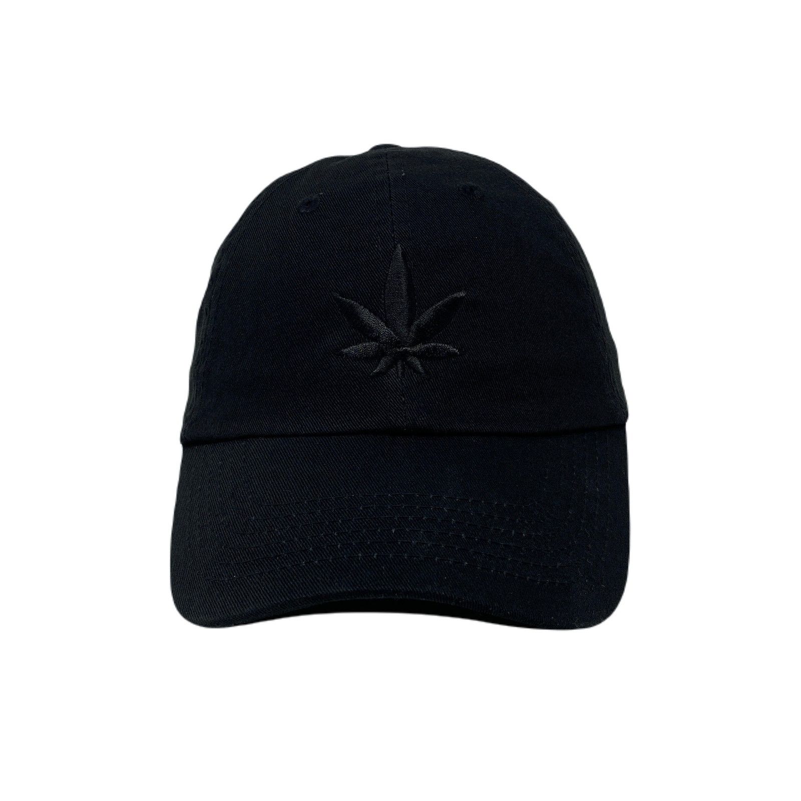 Other Plant Life Black Leaf Dad Hat Size ONE SIZE - 4 Thumbnail