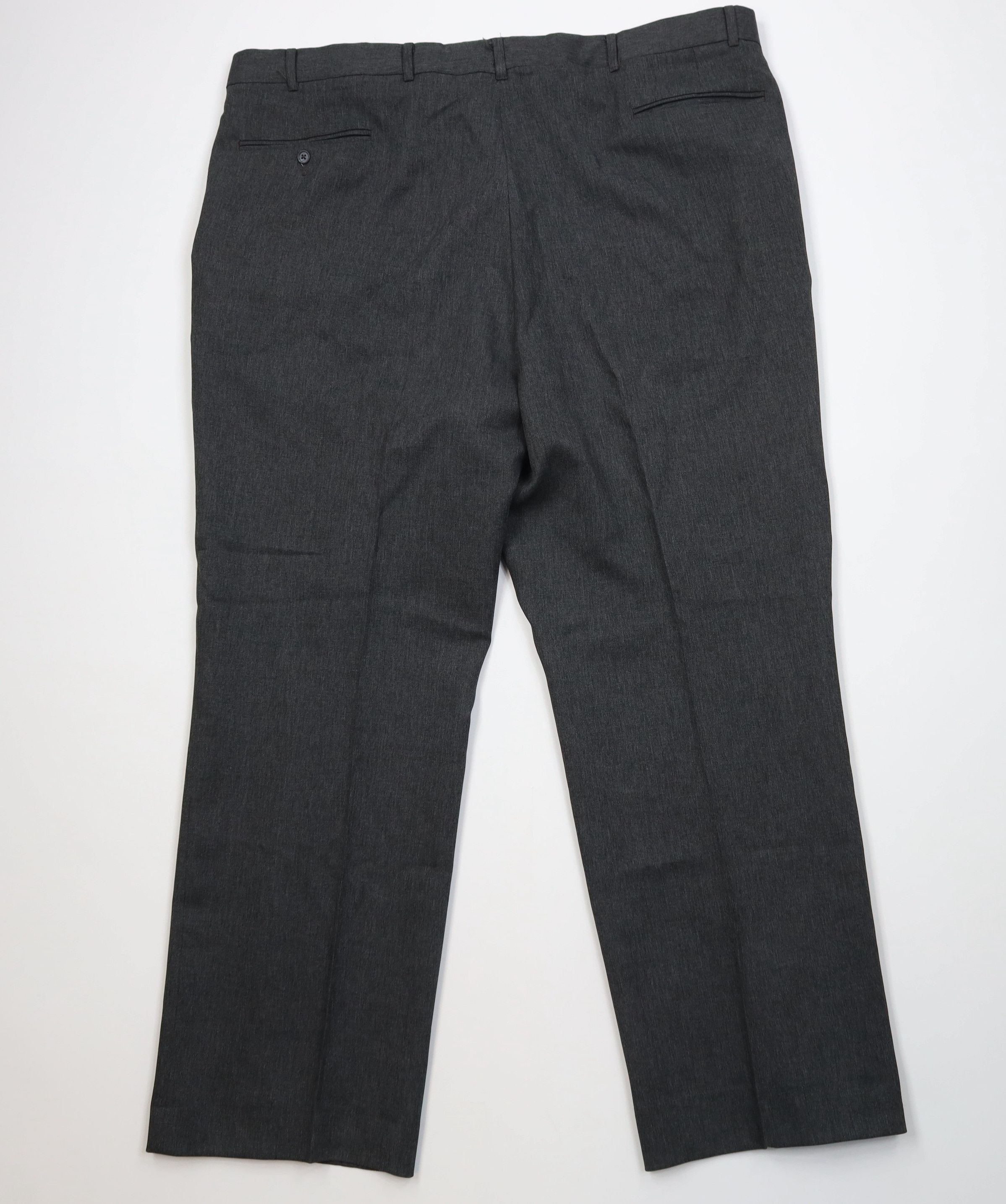 Vintage Vintage 70s Streetwear Knit Flared Wide Leg Chino Pants Gray Size US 44 / EU 60 - 8 Thumbnail