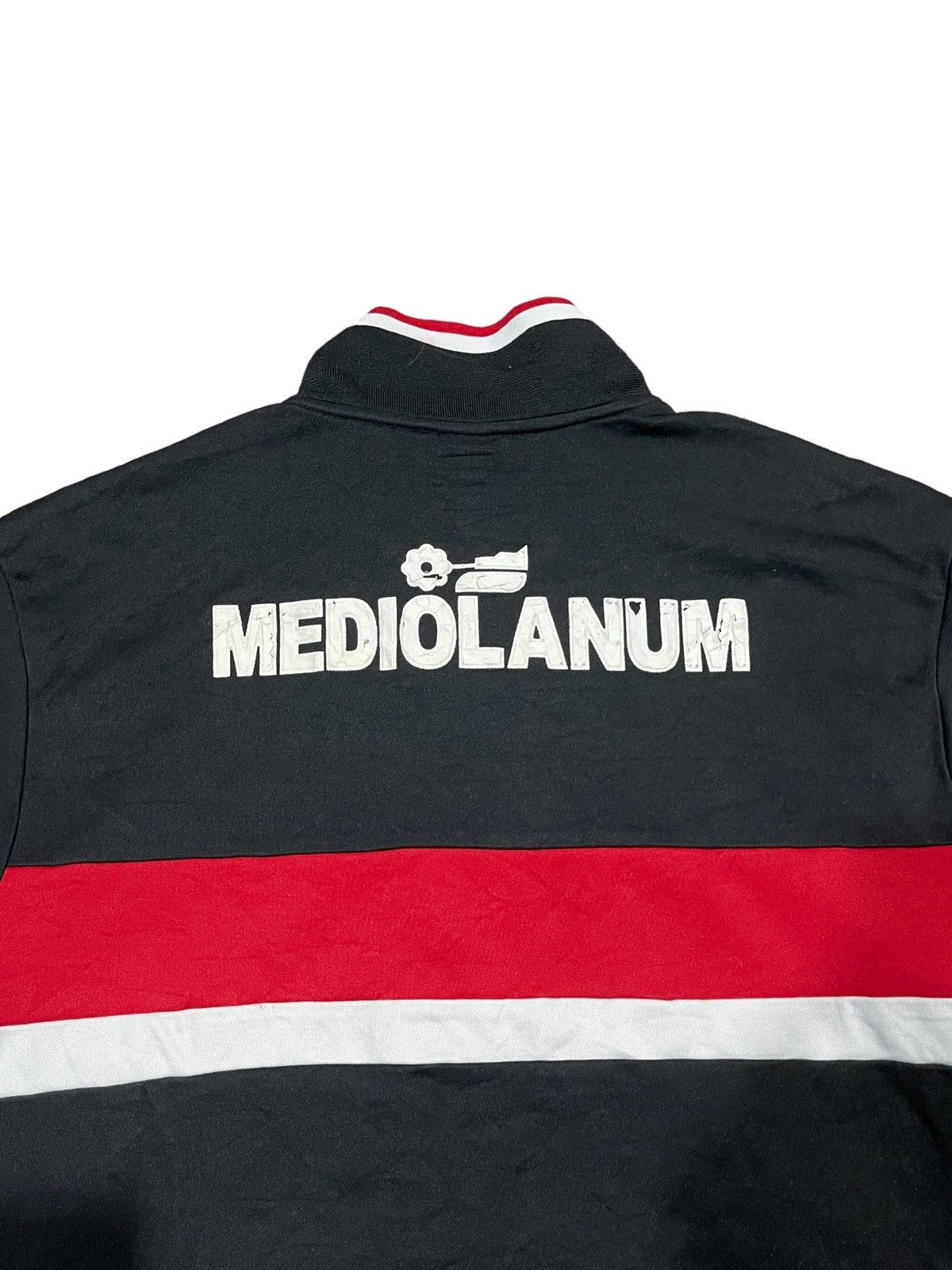 Adidas Vintage Adidas Ac Milan 2006 Mediolanum Tracktop Size US M / EU 48-50 / 2 - 8 Thumbnail