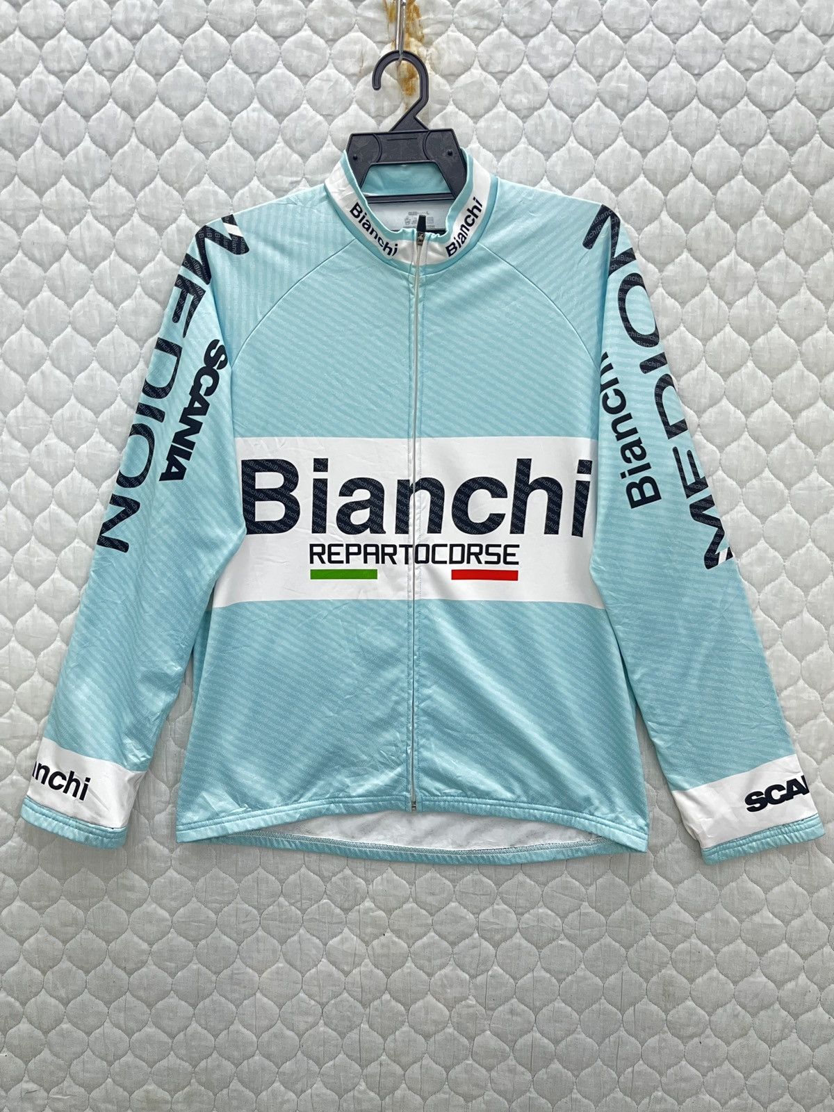 Bicycle ❤️‍🔥❤️‍🔥❤️‍🔥BIANCHI BICYCLES ZIPPER SHIRTS Size US L / EU 52-54 / 3 - 1 Thumbnail