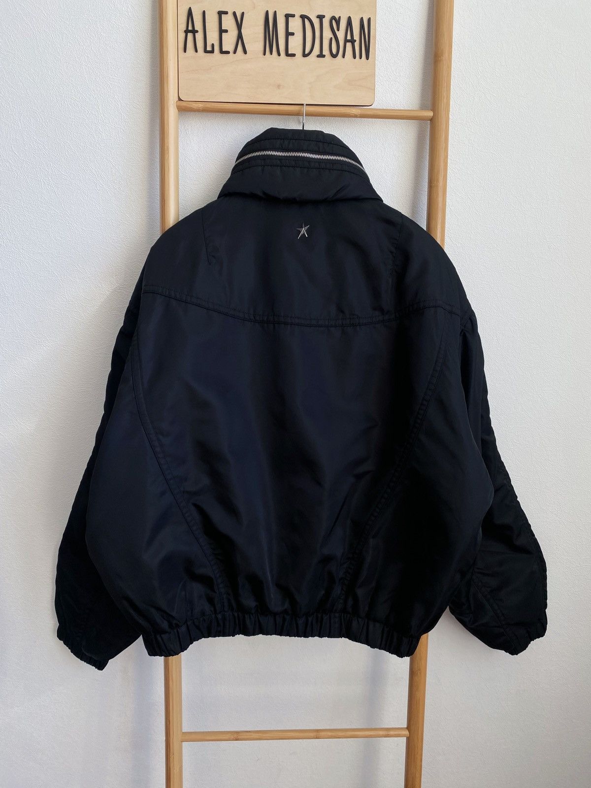 Mugler Mugler x H&M Nylon Bomber Jacket Size L Size US L / EU 52-54 / 3 - 7 Thumbnail