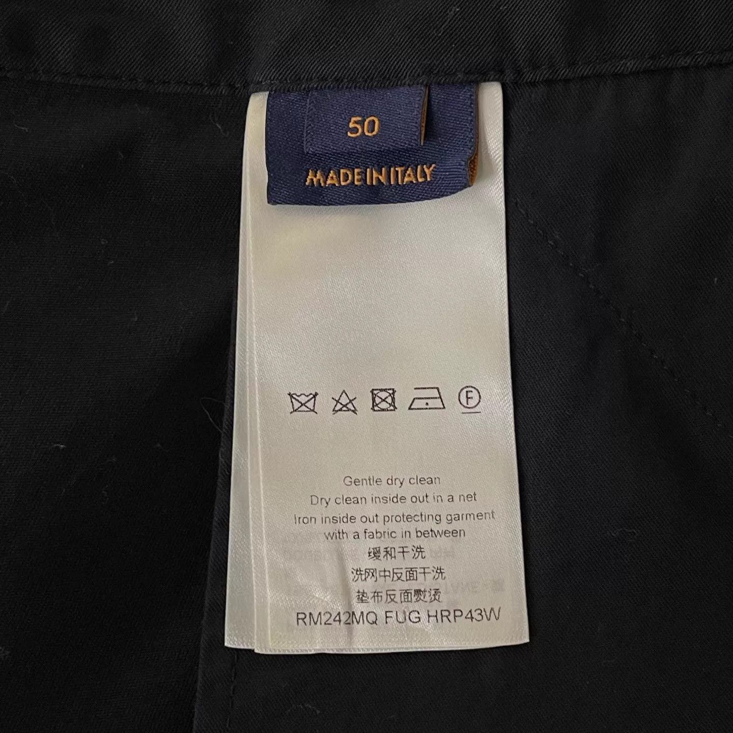 Louis Vuitton Lv Flocked Black Shorts Size 50 Size US 34 / EU 50 - 6 Thumbnail