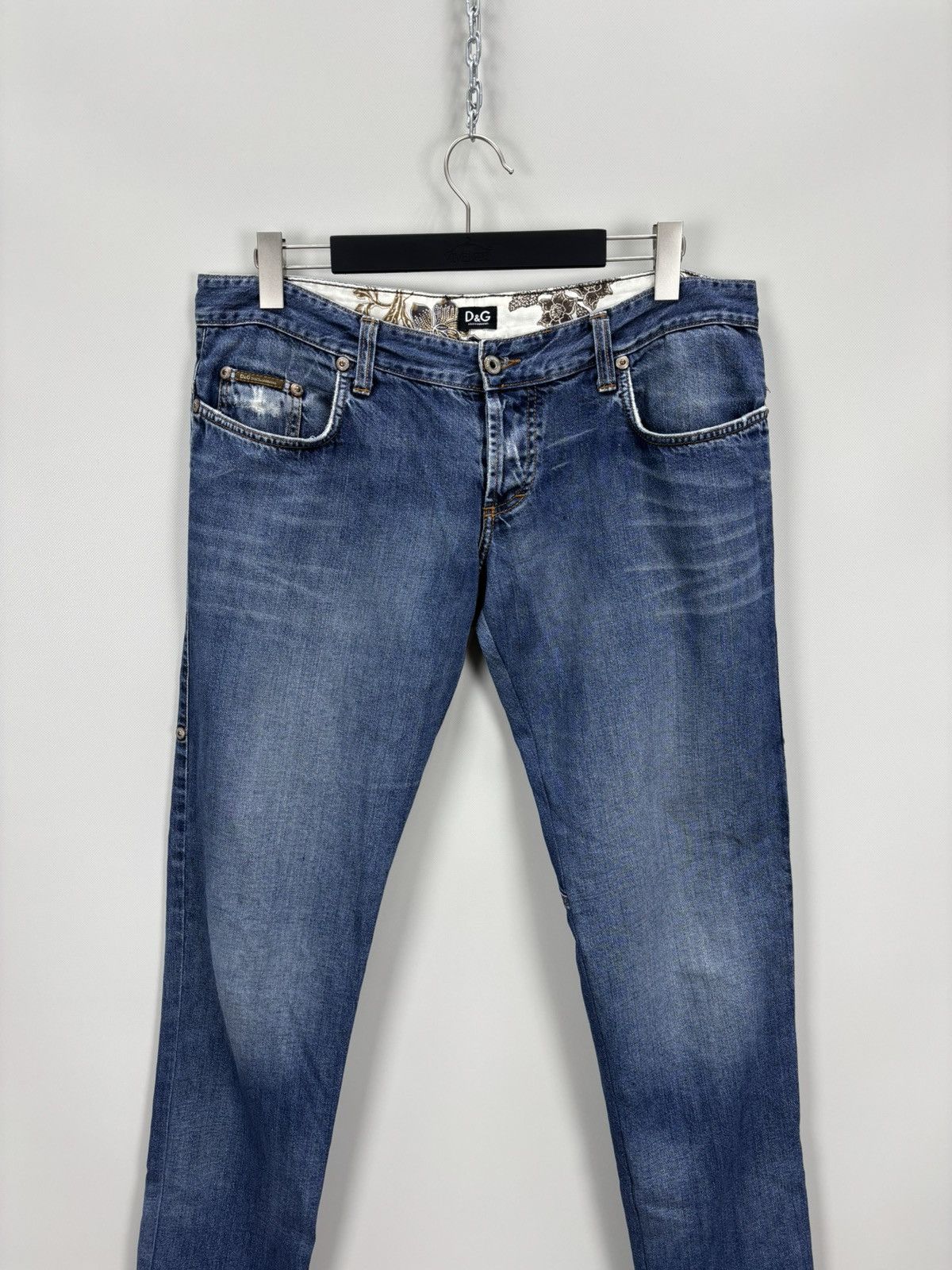 Dolce & Gabbana Mens jeans Dolce Gabbana Size 38/52 Color Blue Size US 38 / EU 54 - 2 Thumbnail