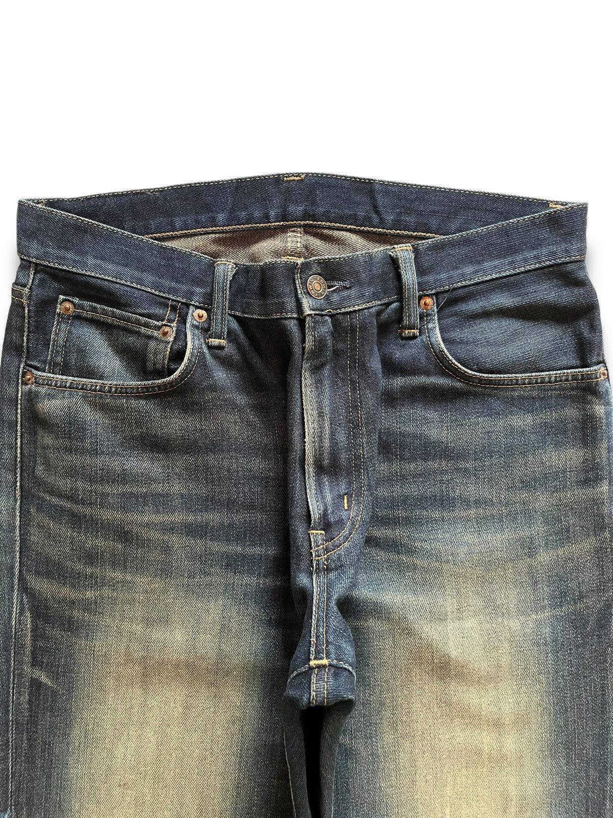 Edwin SALES🔥Vintage Japanese Edwin Mud Wash Distress Loose Jeans Size US 33 - 4 Thumbnail