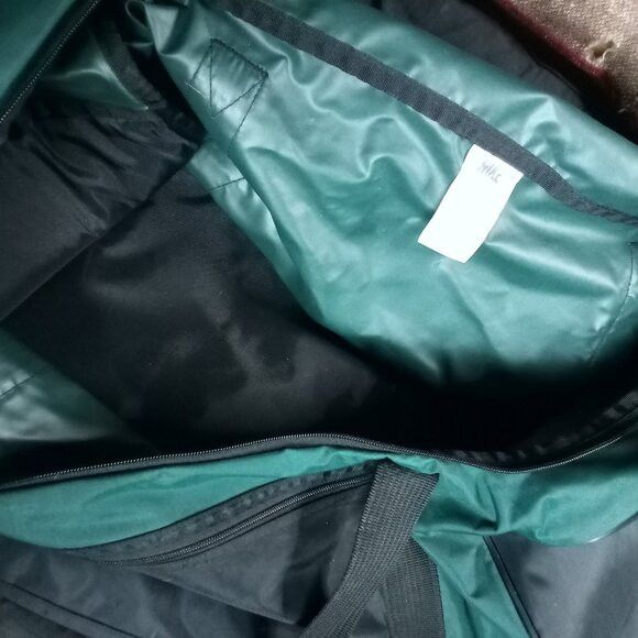 Nike × Vintage Vintage 90s Nike Swoosh Duffel Bag Teal Size ONE SIZE - 3 Thumbnail