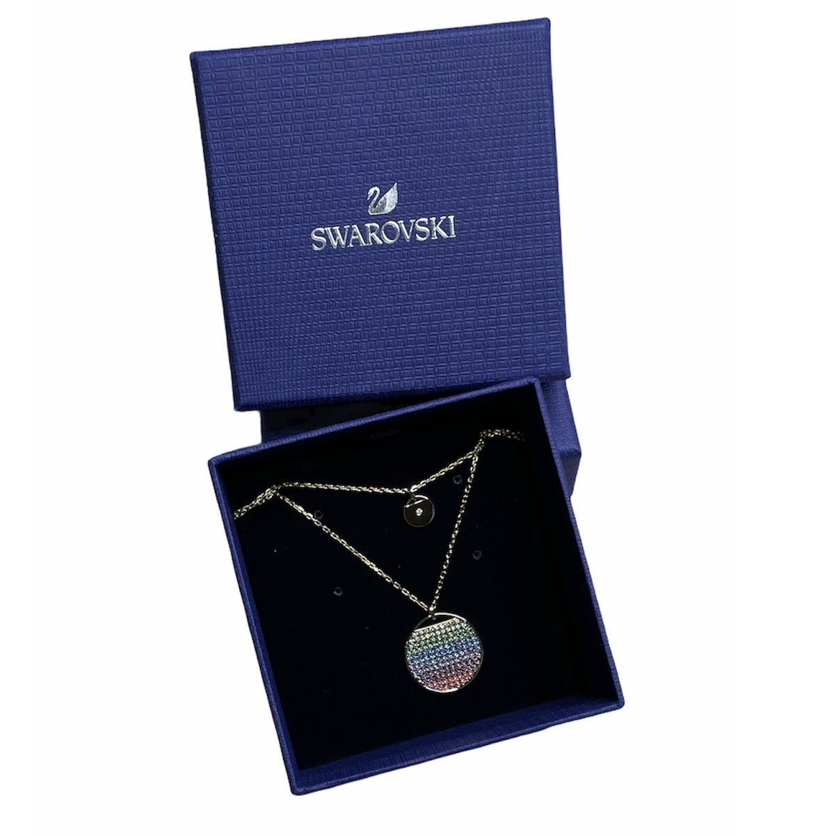 Swarovski Swarovski Ginger Double Layered Rainbow Pendant Necklace Size ONE SIZE - 1 Thumbnail