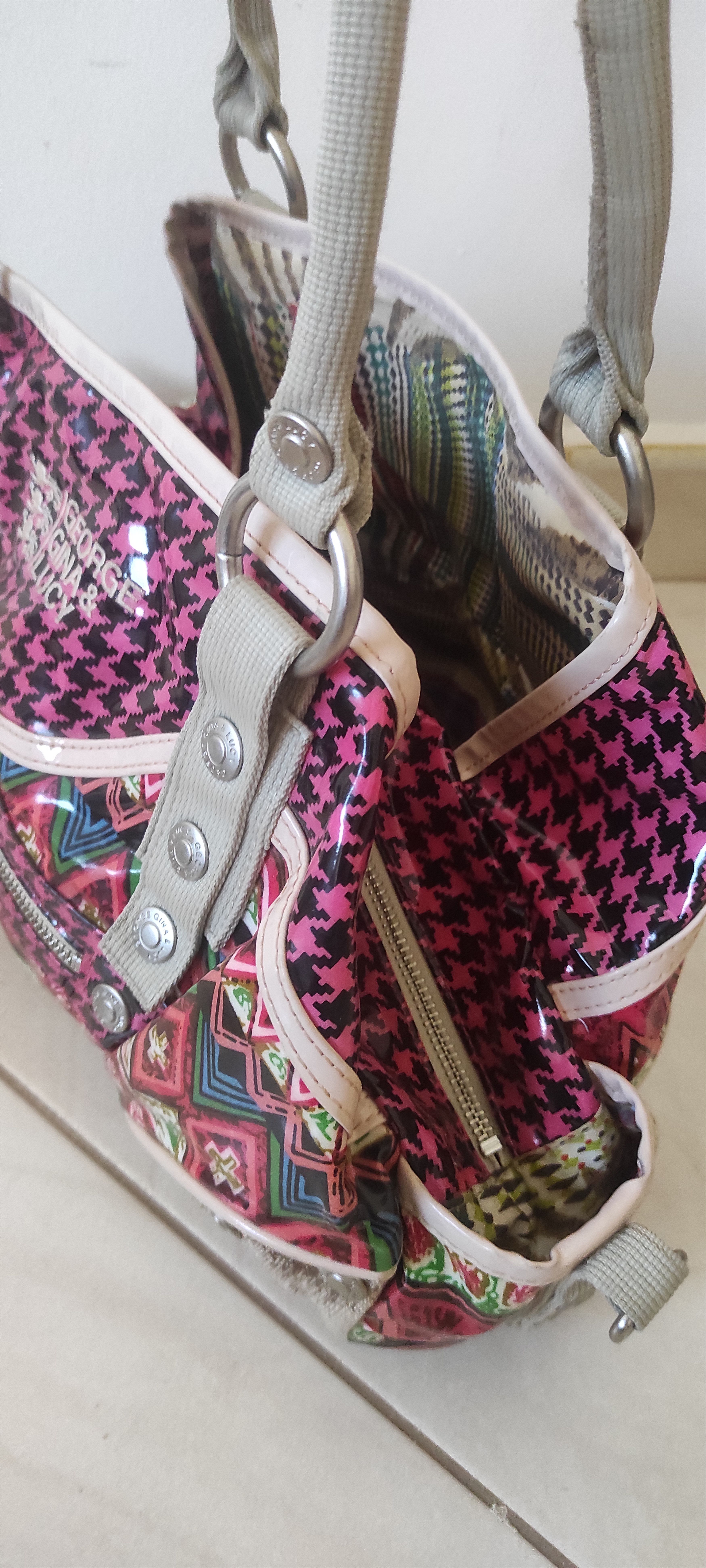 George Gina & Lucy George Gina & Lucy Be Nice Get Ice Bag Y2K Crossbody Bag Size ONE SIZE - 15 Thumbnail