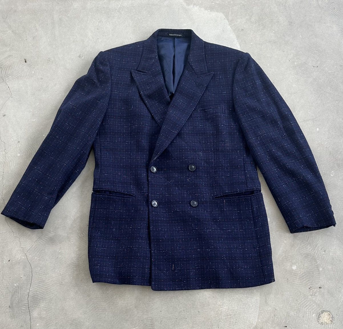 Japanese Brand TAKASHIMAYA BLAZER Size US S / EU 44-46 / 1 - 1 Thumbnail
