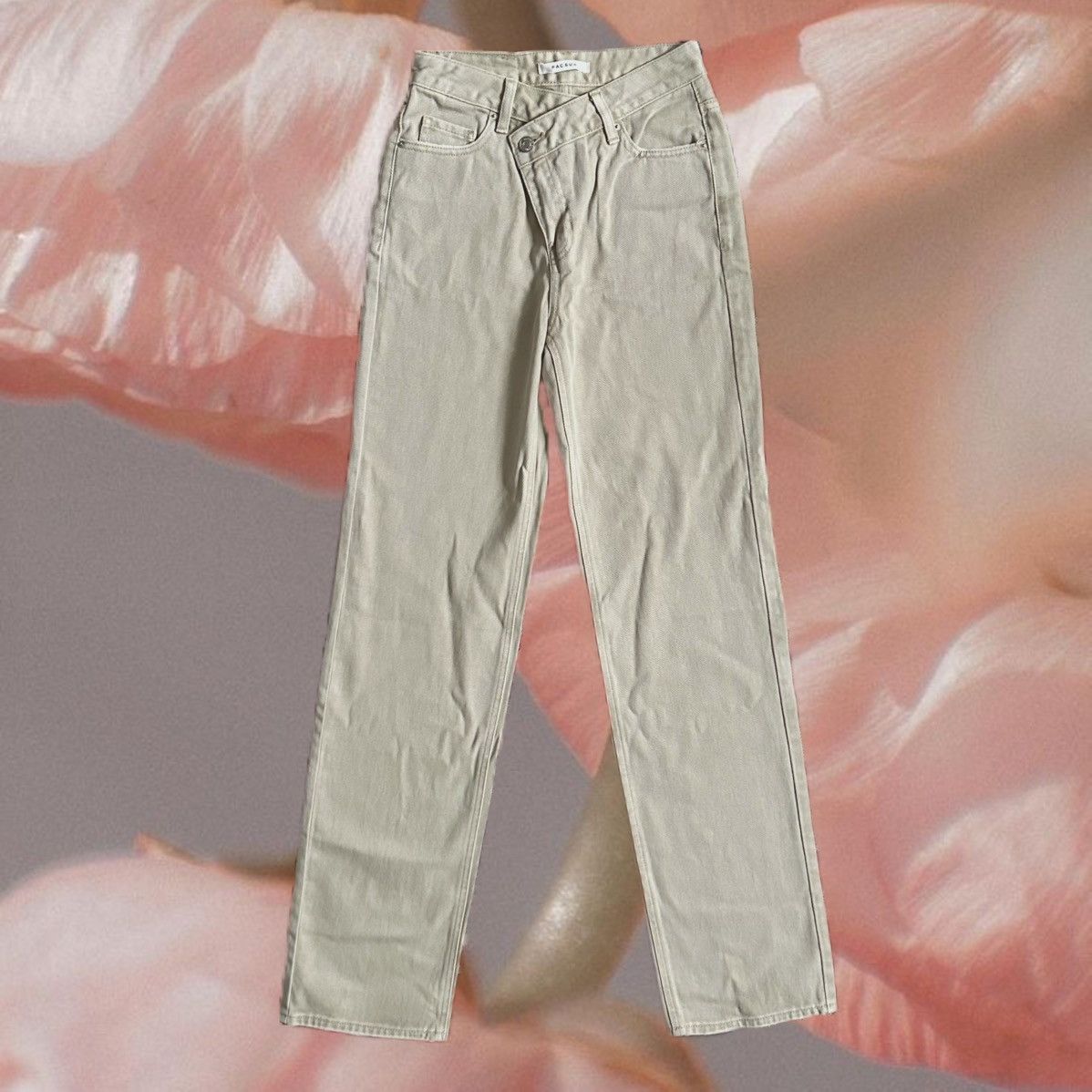 Pacsun 90’s Boyfriend Asymmetrical Jeans - NWOT Size 24" / US 00 / IT 34 - 2 Thumbnail