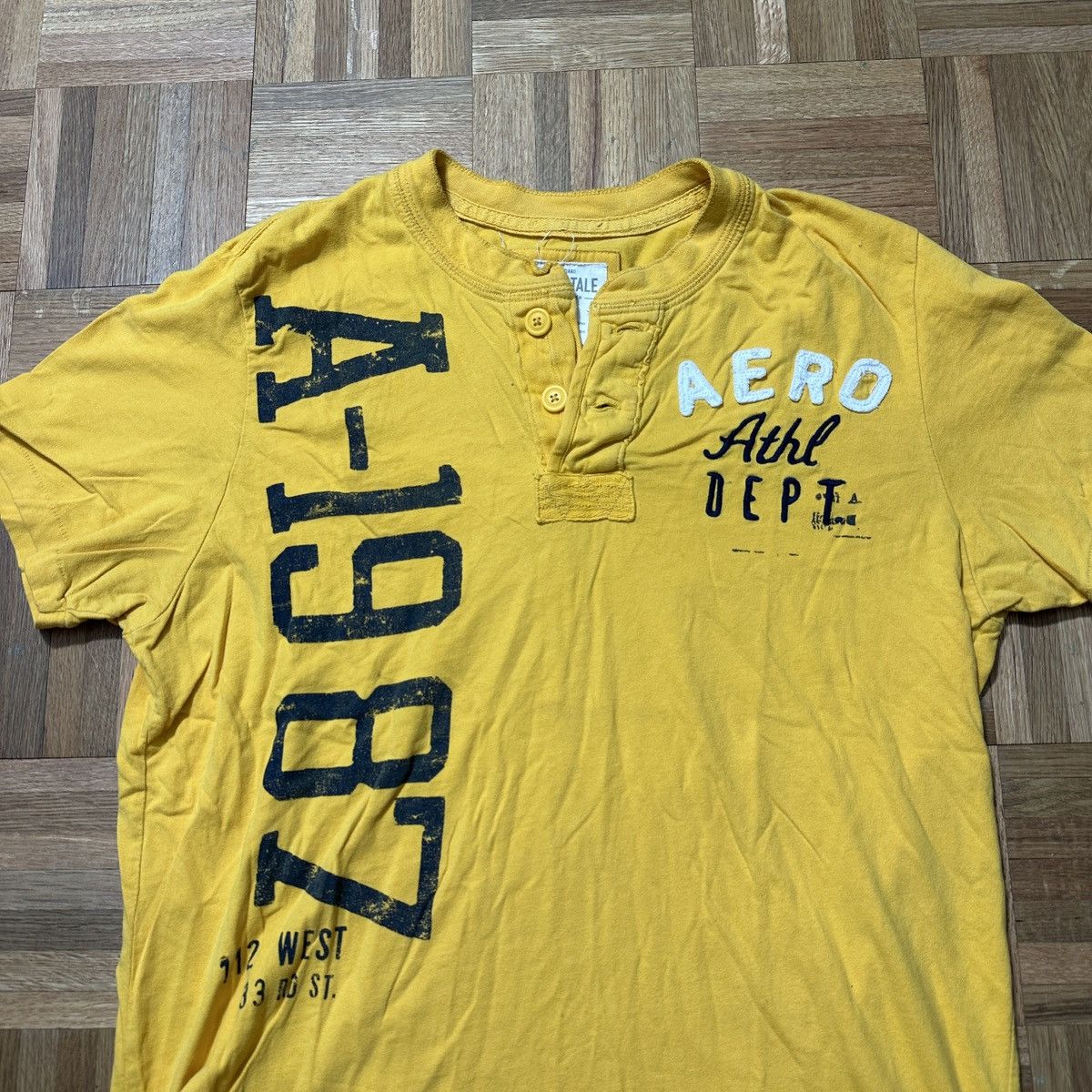 Aeropostale Aeropostale henley tee Size US XL / EU 56 / 4 - 3 Thumbnail