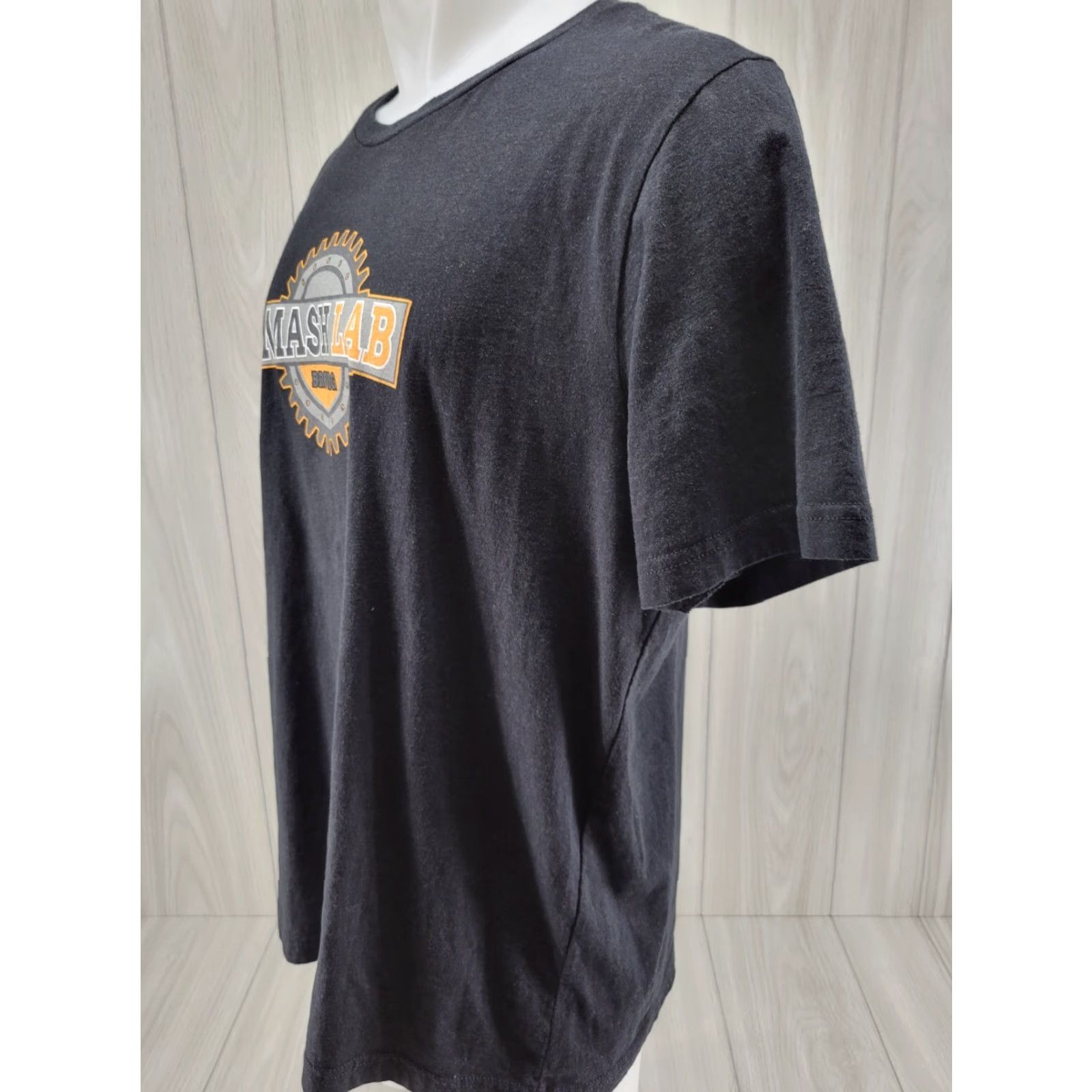 Vintage Mash Lab Brewing Windsor Co. Shirt XL Black Men Short Sleeve T-Shirt Size US XL / EU 56 / 4 - 3 Thumbnail