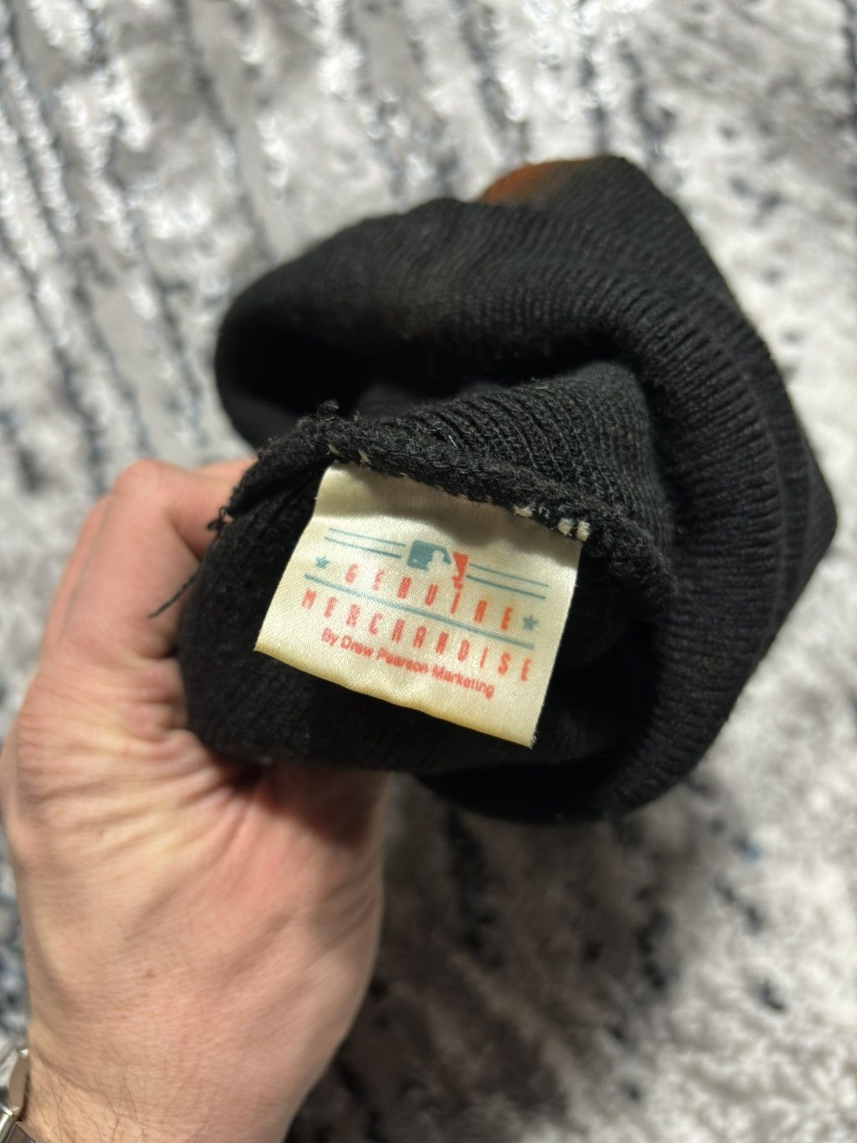 New York Yankees × Vintage MLB New York Yankees Beanie Snow Hat Snow Cap Size ONE SIZE - 2 Thumbnail