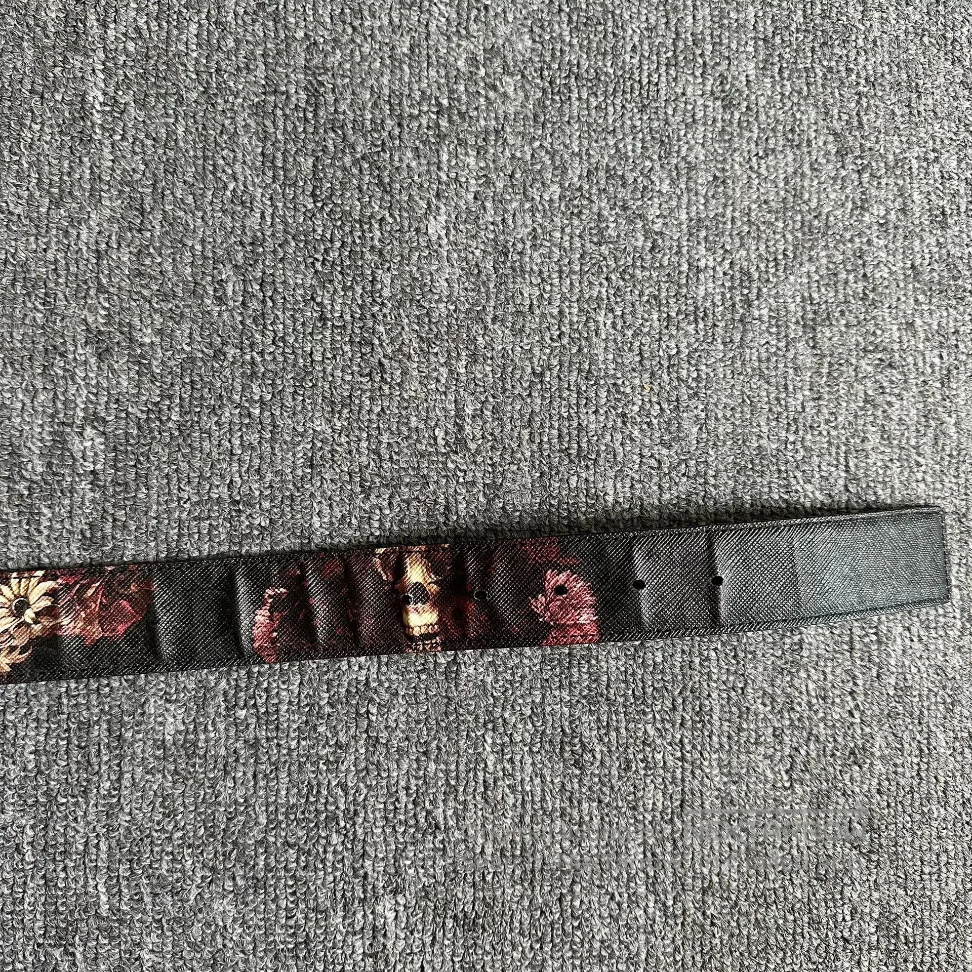 Dior Dior Homme 17ss Toru Kamei Rose Skull Belt. Size ONE SIZE - 6 Thumbnail