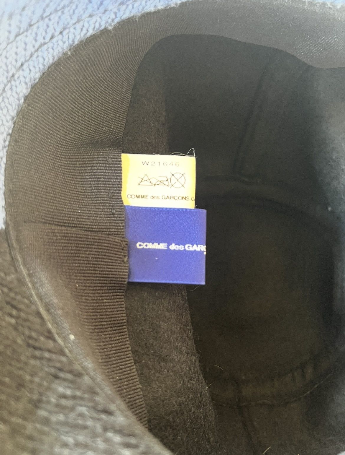 Comme des Garcons SHIRT Comme des Garçons FW16 wool knit cap hat Size ONE SIZE - 5 Thumbnail