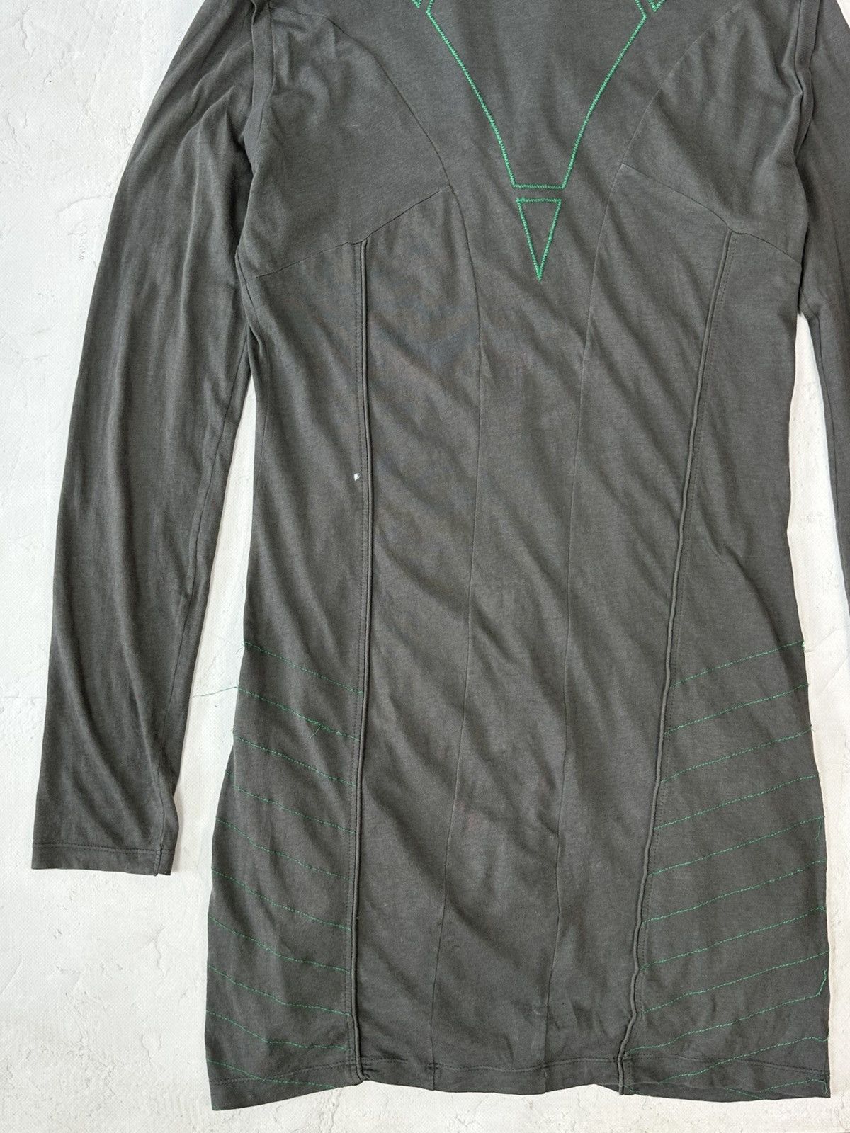 Diesel Vintage Y2K Diesel Full Zip Grey Dress Size M / US 6-8 / IT 42-44 - 13 Thumbnail