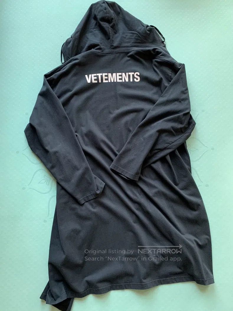 Vetements Vetements Long hooded trench coat Size US S / EU 44-46 / 1 - 4 Thumbnail
