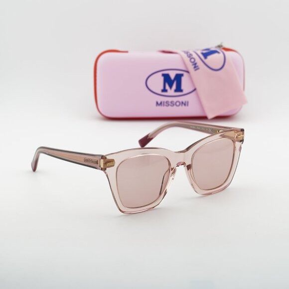 Missoni Missoni MIS 0046/S 0FWM VG Sunglasses Nude Cat Eye Frame Size ONE SIZE - 6 Thumbnail