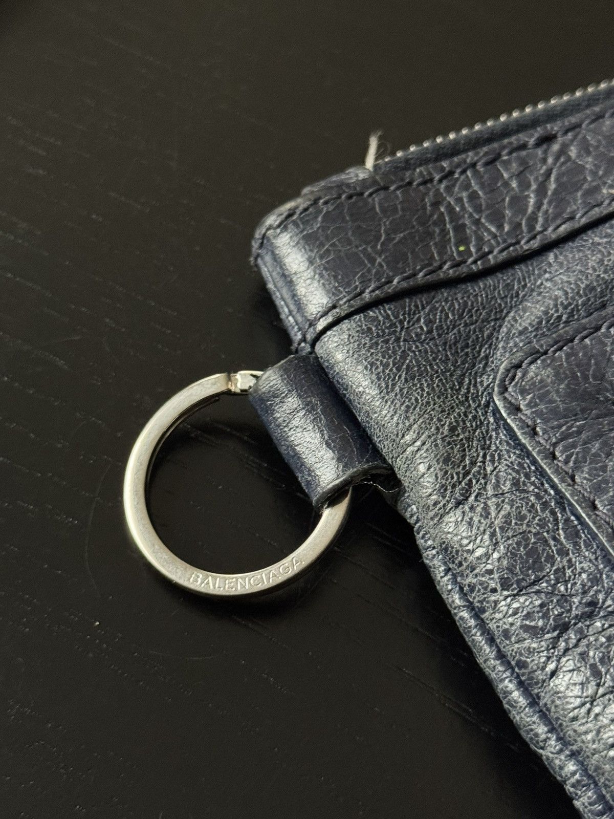 Balenciaga Balenciaga Leather Classic Clip Moto Clutch Size ONE SIZE - 2 Thumbnail