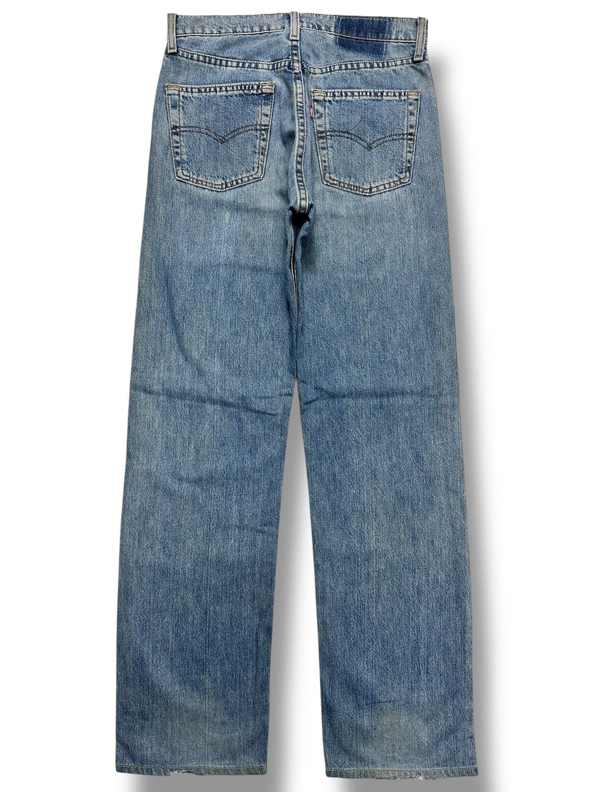 Levi's Vintage Levi’s 501 Original Straight Leg Jeans With Bluewash Size US 30 / EU 46 - 3 Thumbnail