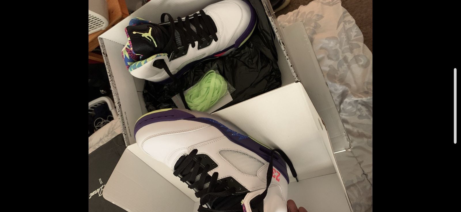 Jordan Brand × Vintage Air Jordan Retro 5 Bel Air Size US 9.5 / EU 42-43 - 3 Thumbnail