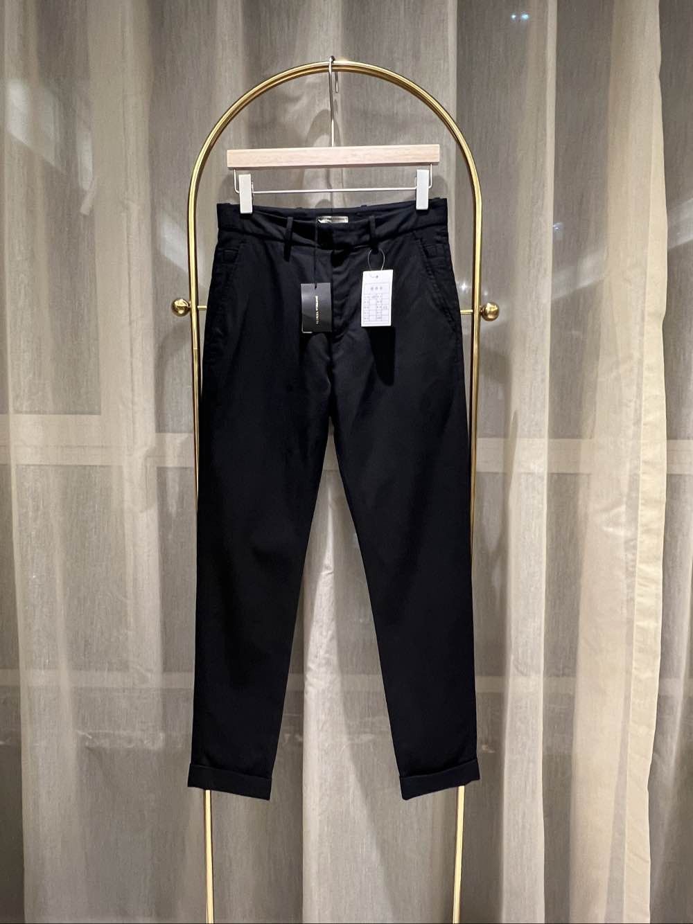 Bottega Veneta Bottega Veneta Black Casual Pants Size 28 Size US 28 / EU 44 - 1 Thumbnail