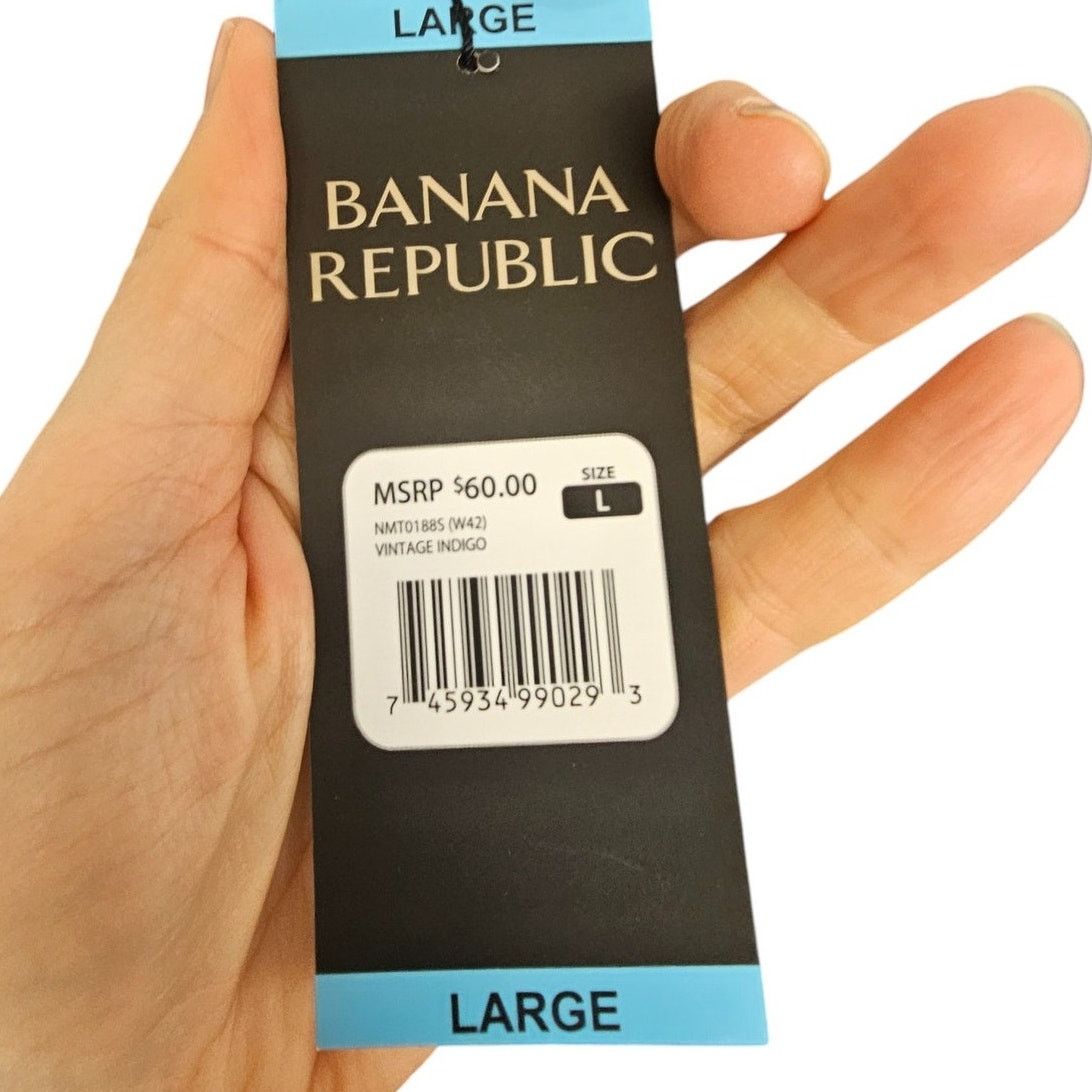 Banana Republic Banana Republic Mens Crew Neck T-Shirt L Classic Minimalist Size US L / EU 52-54 / 3 - 8 Thumbnail