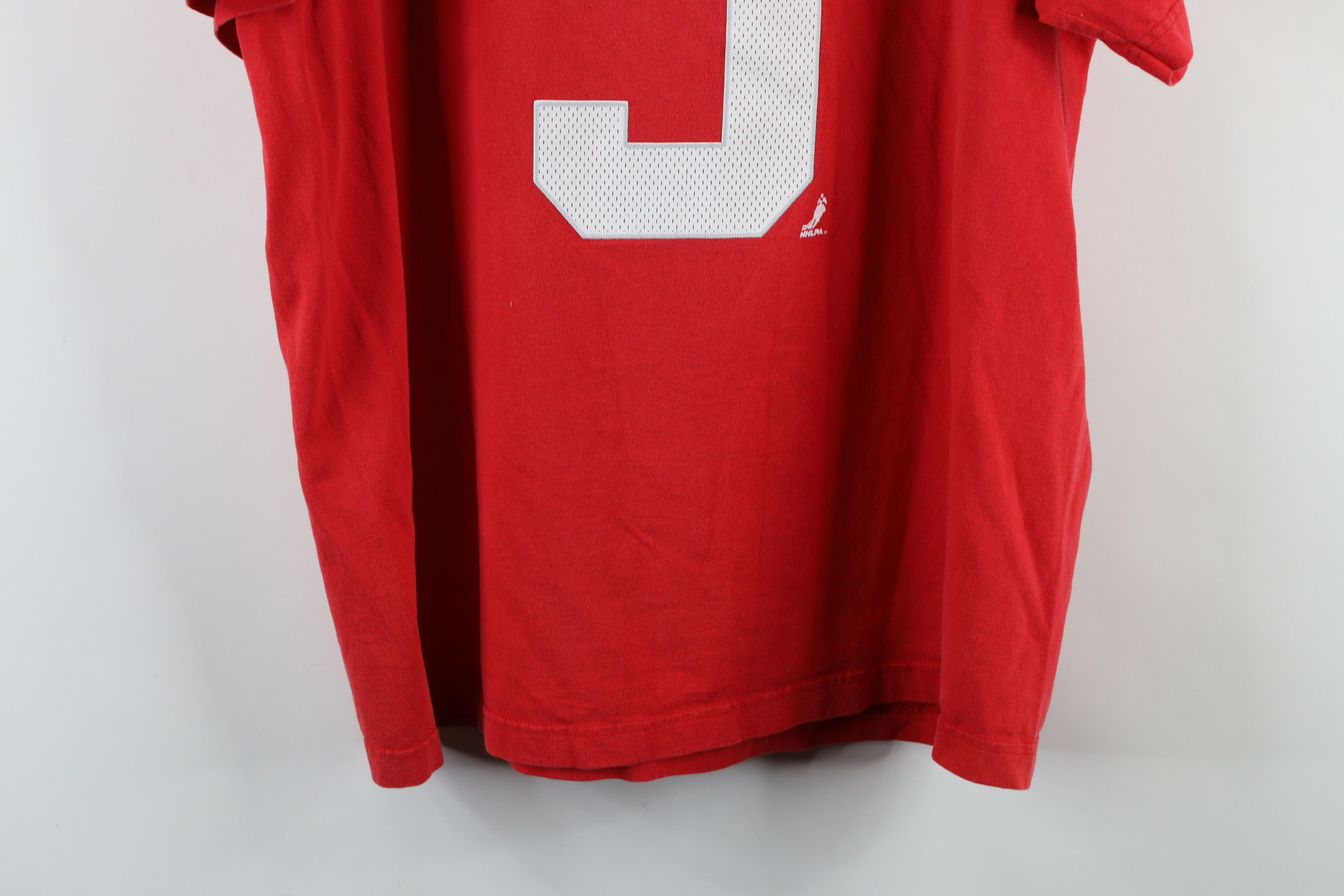 Reebok × Vintage Vintage Reebok Lidstrom Detroit Red Wings Jersey T-Shirt Size US L / EU 52-54 / 3 - 13 Thumbnail