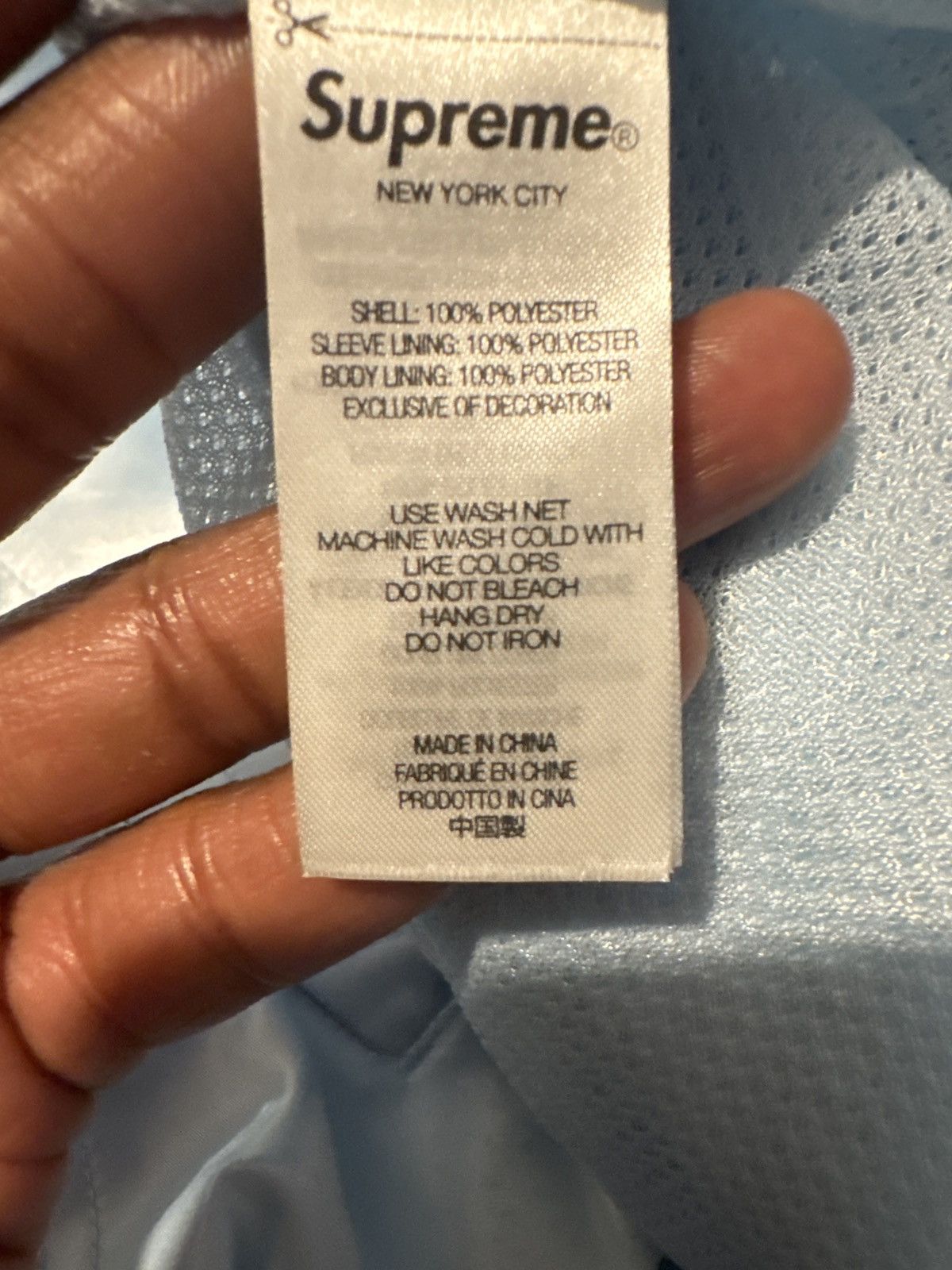 Supreme Supreme “Satin Piping Pullover” Size US L / EU 52-54 / 3 - 4 Thumbnail