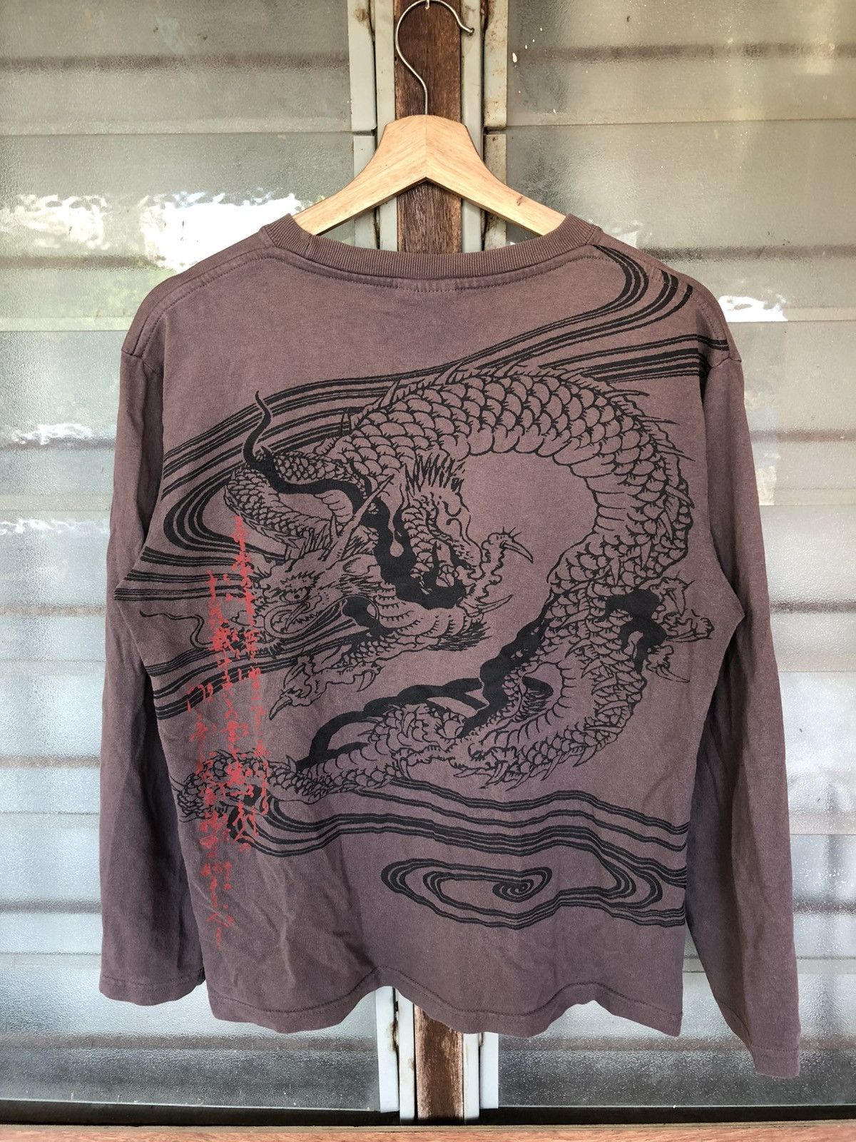Bullet Noise Vintage Bullet Noise Dragon Style Long Sleeve Shirt Tee Size US M / EU 48-50 / 2 - 9 Thumbnail