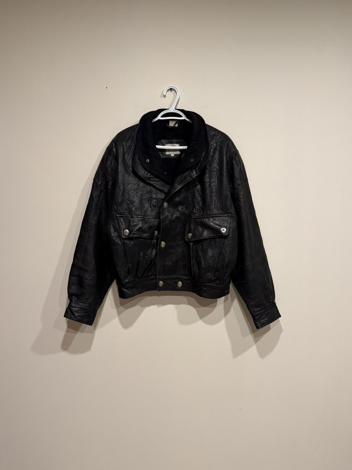 Other Vintage Leather Jacket Size US M / EU 48-50 / 2 - 2 Thumbnail