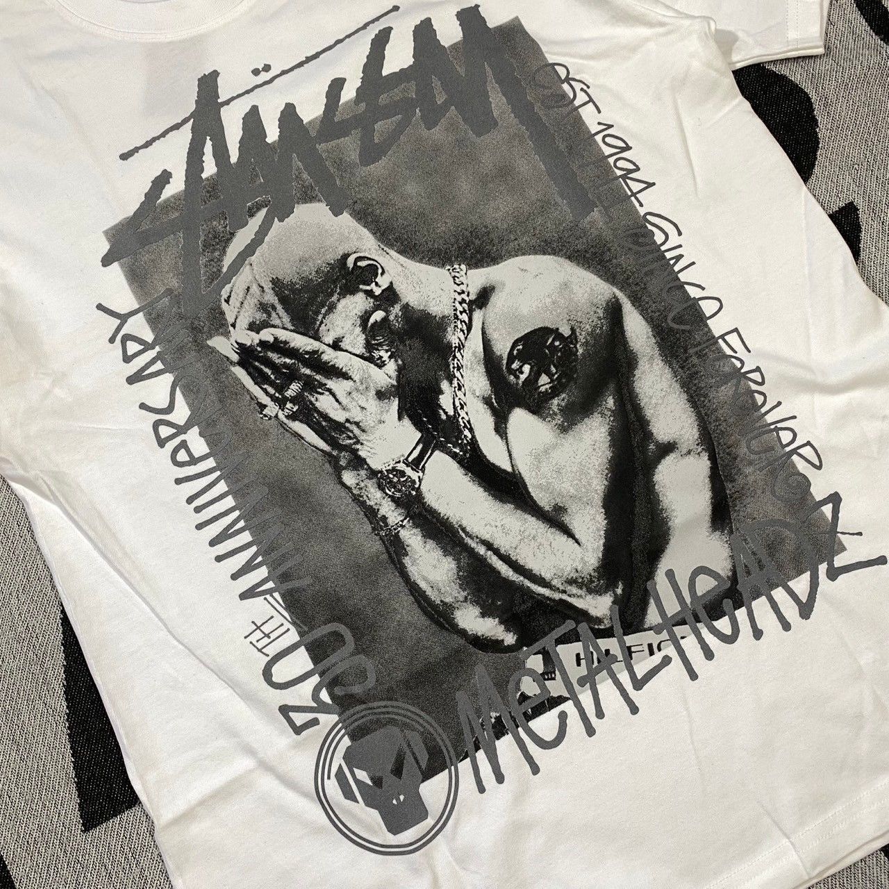 Stussy Stussy Metalheadz Tee Medium Size US M / EU 48-50 / 2 - 3 Thumbnail