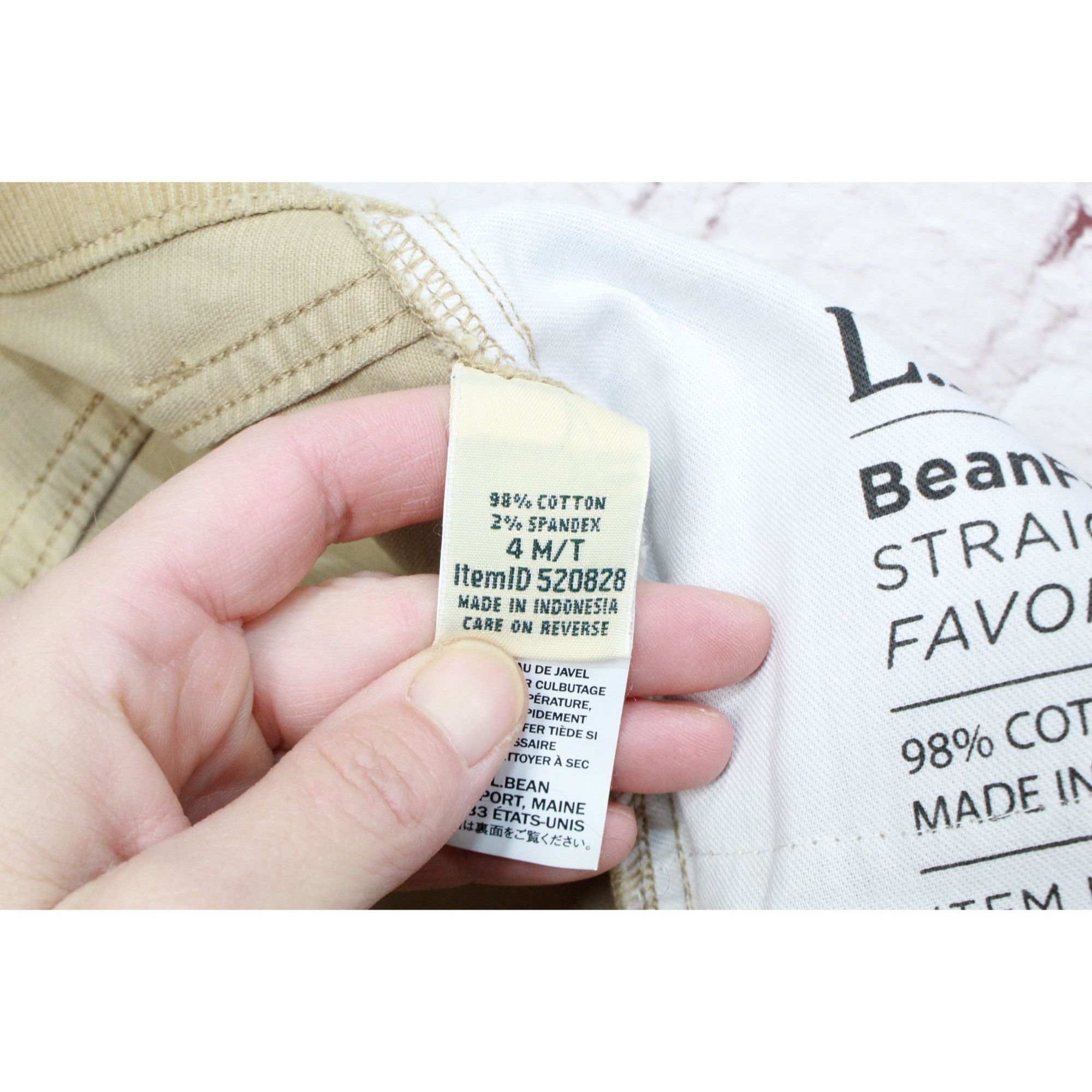 L.L. Bean LL Bean Women's BeanFlex Five Pocket Corduroy Pants Size 28" / US 6 / IT 42 - 8 Thumbnail