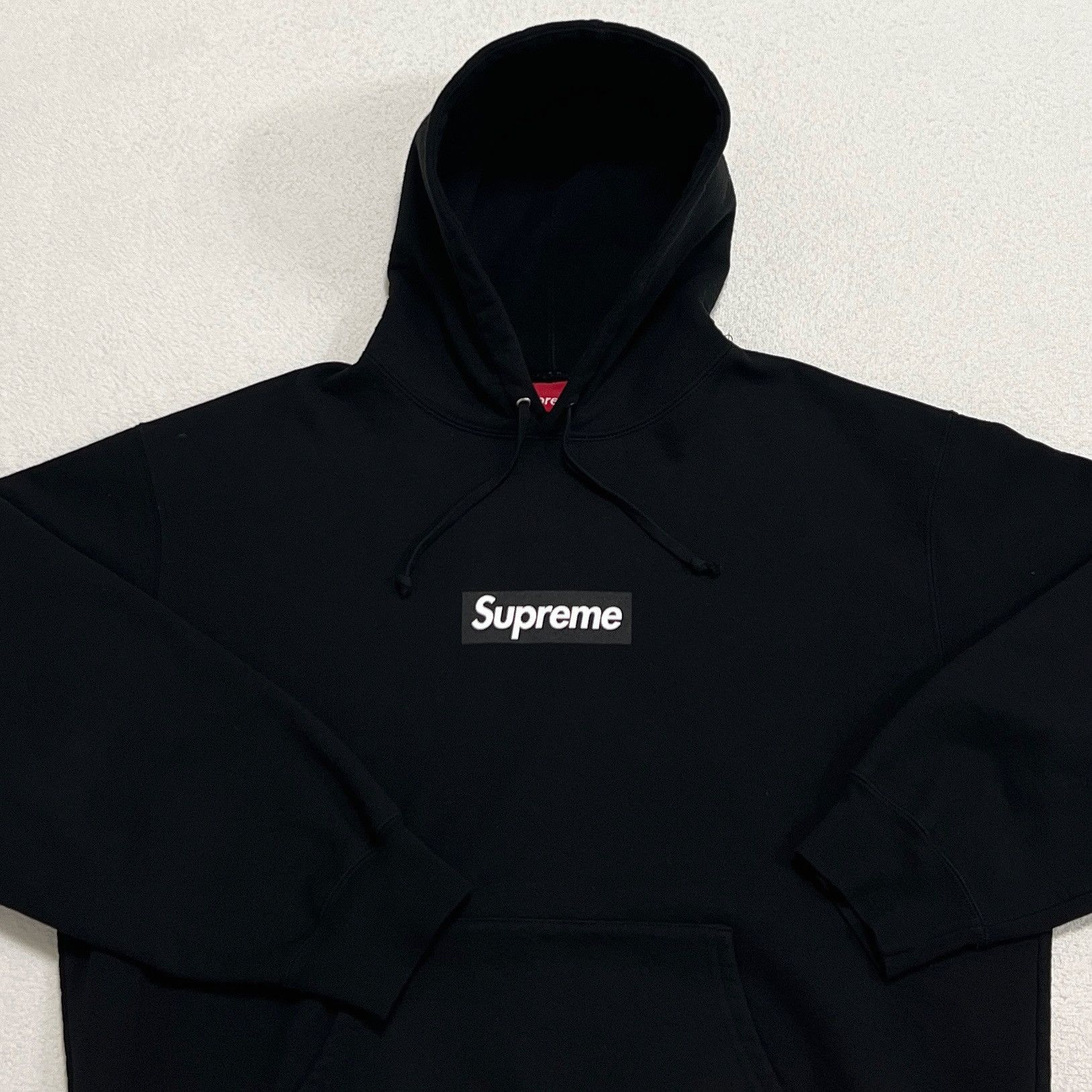 Supreme Supreme 23FW Seoul Box Logo Hoodie Black Size US XL / EU 56 / 4 - 4 Thumbnail