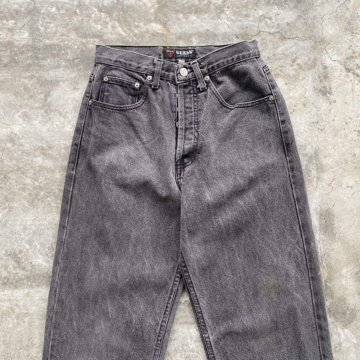 If Six Was Nine × Issey Miyake × Le Grande Bleu (L.G.B.) Vintage 90's Guess w26 Size 26" / US 2 / IT 38 - 6 Thumbnail