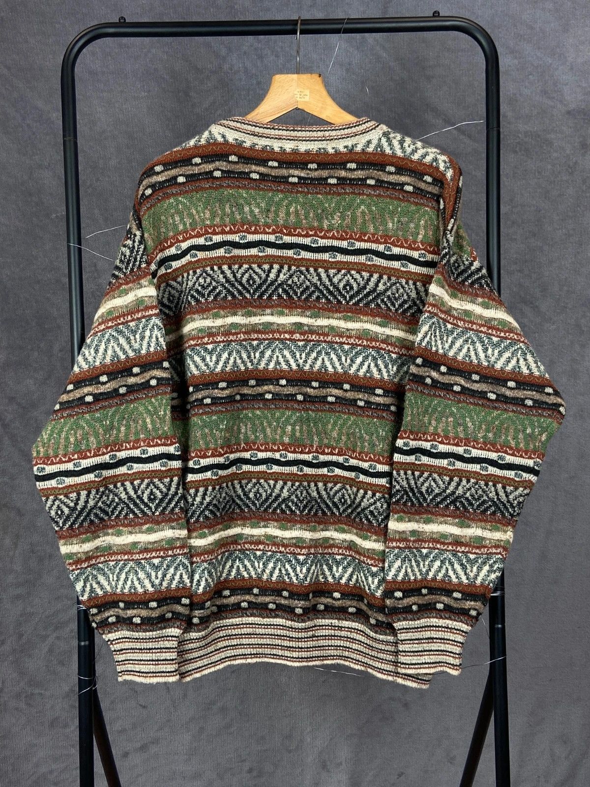 Other Enzo Lorenzo Retro Knit / Cozy Grandma Chic (L) Size L / US 10 / IT 46 - 4 Thumbnail