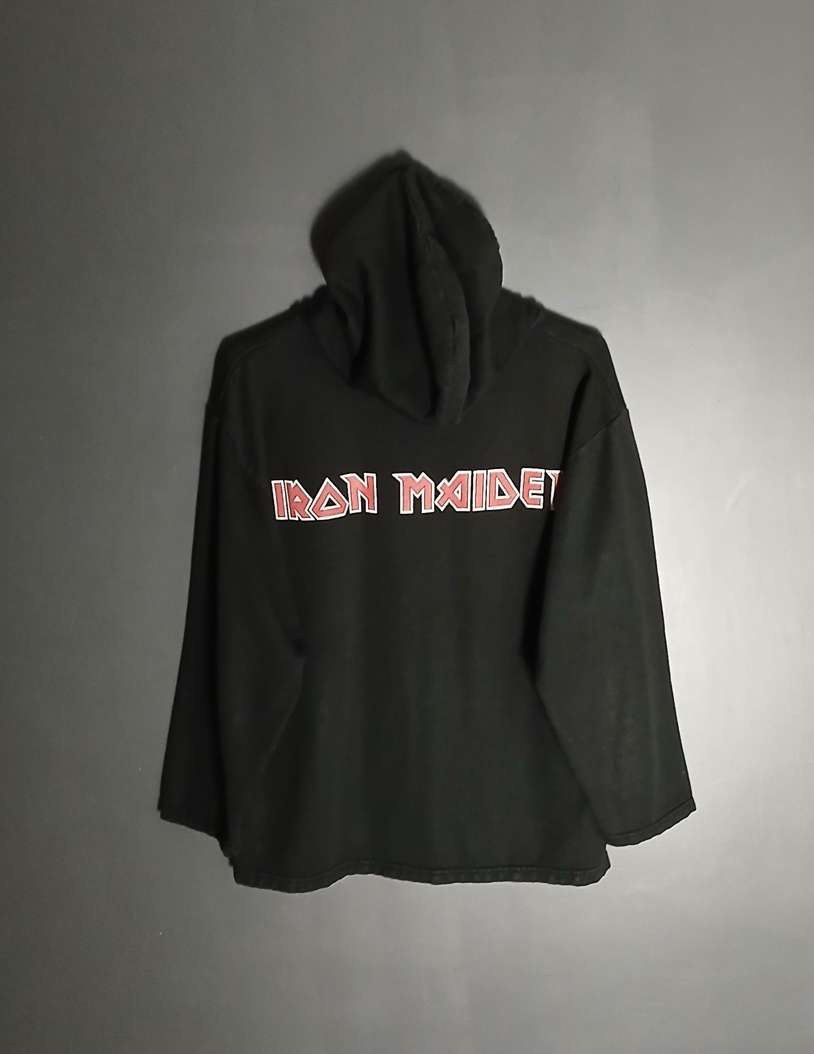 Band Tees × Iron Maiden × Vintage Vintage 2000 Iron Maiden Out Of The Silent Planet Hoodie Size US M / EU 48-50 / 2 - 2 Thumbnail