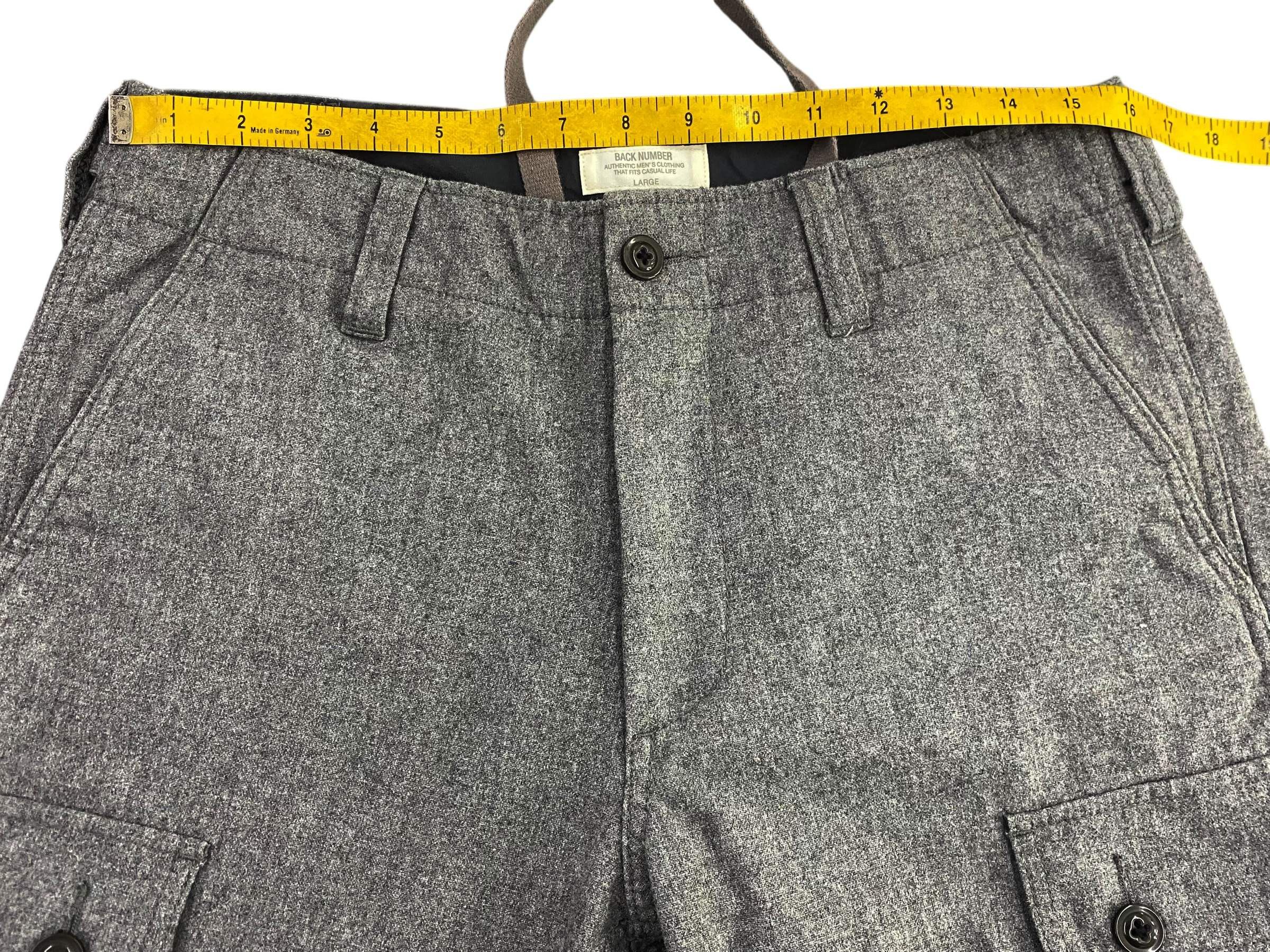 Japanese Brand Back Number Cargo Pants - Multipocket Pants Size US 32 / EU 48 - 14 Thumbnail