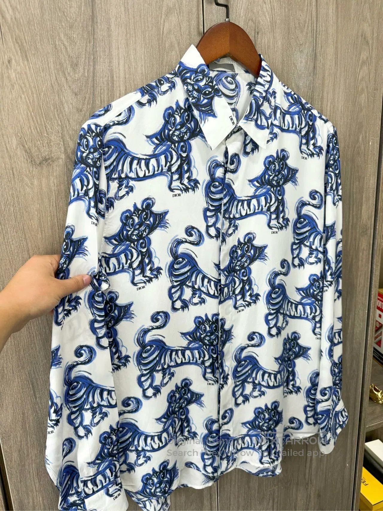 Dior Dior x Kenny Scharf Tiger Limited LS Shirt. Size US M / EU 48-50 / 2 - 7 Thumbnail