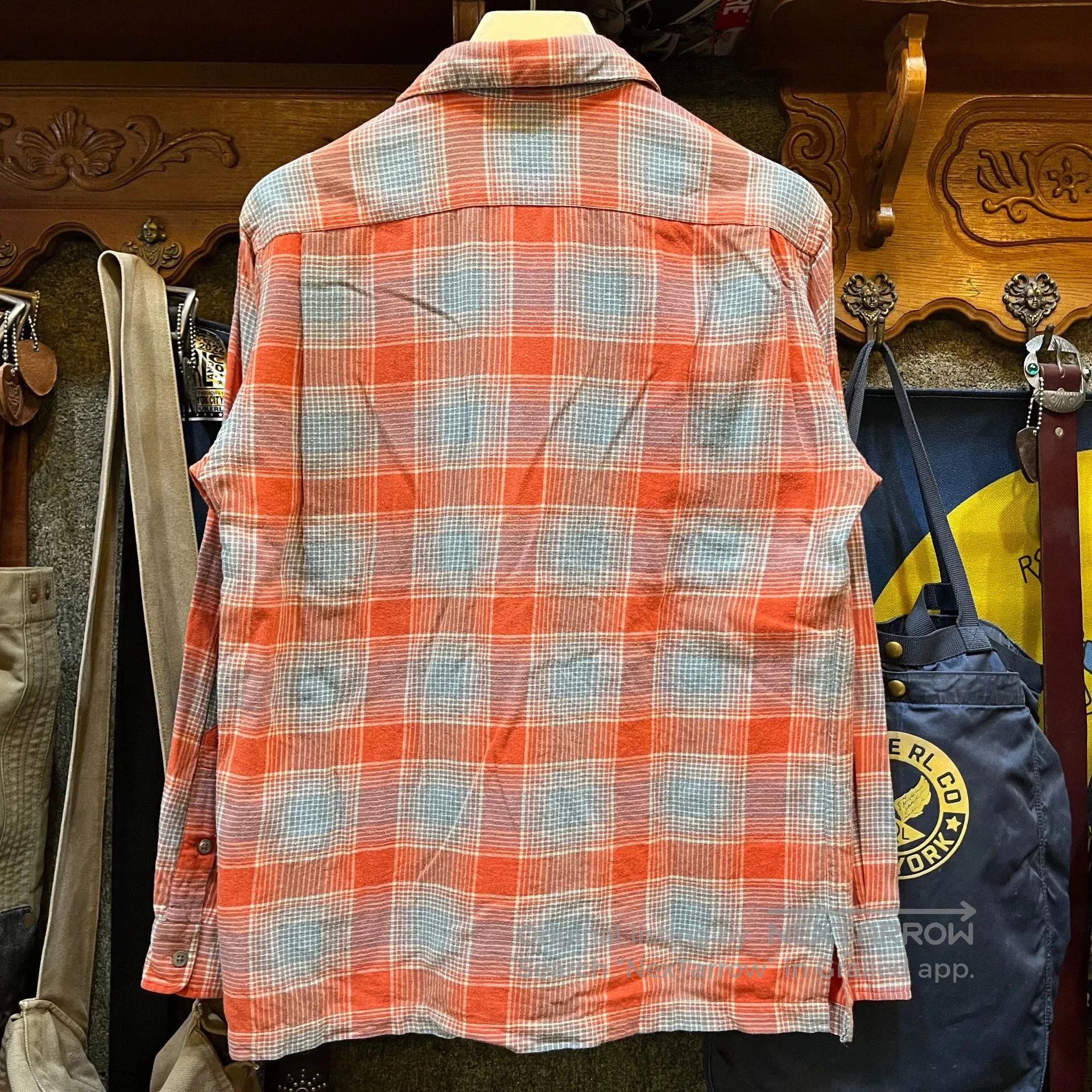 RRL Ralph Lauren RRL Vintage Wool Plaid Shirt. Size US S / EU 44-46 / 1 - 2 Thumbnail