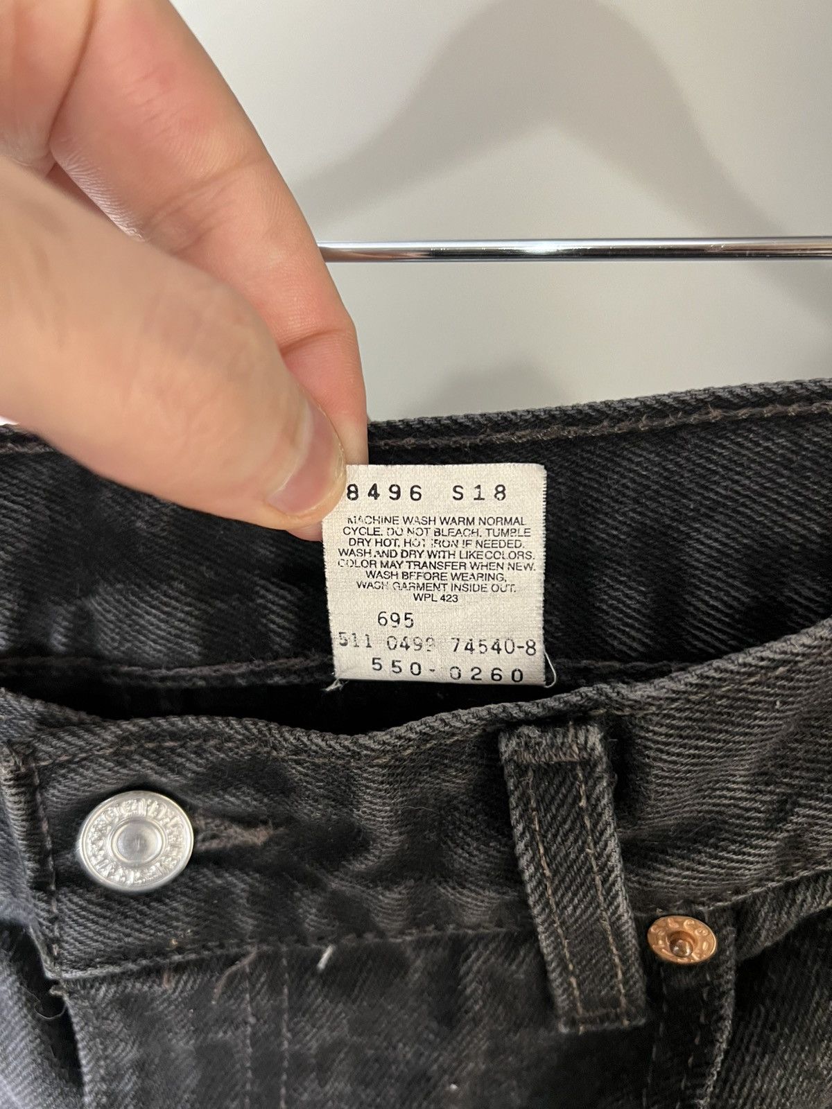Levi's Vintage Clothing VINTAGE LEVIS 550 MADE IN USA DENIM JEANS RETRO CASUAL 90s Size US 36 / EU 52 - 12 Thumbnail