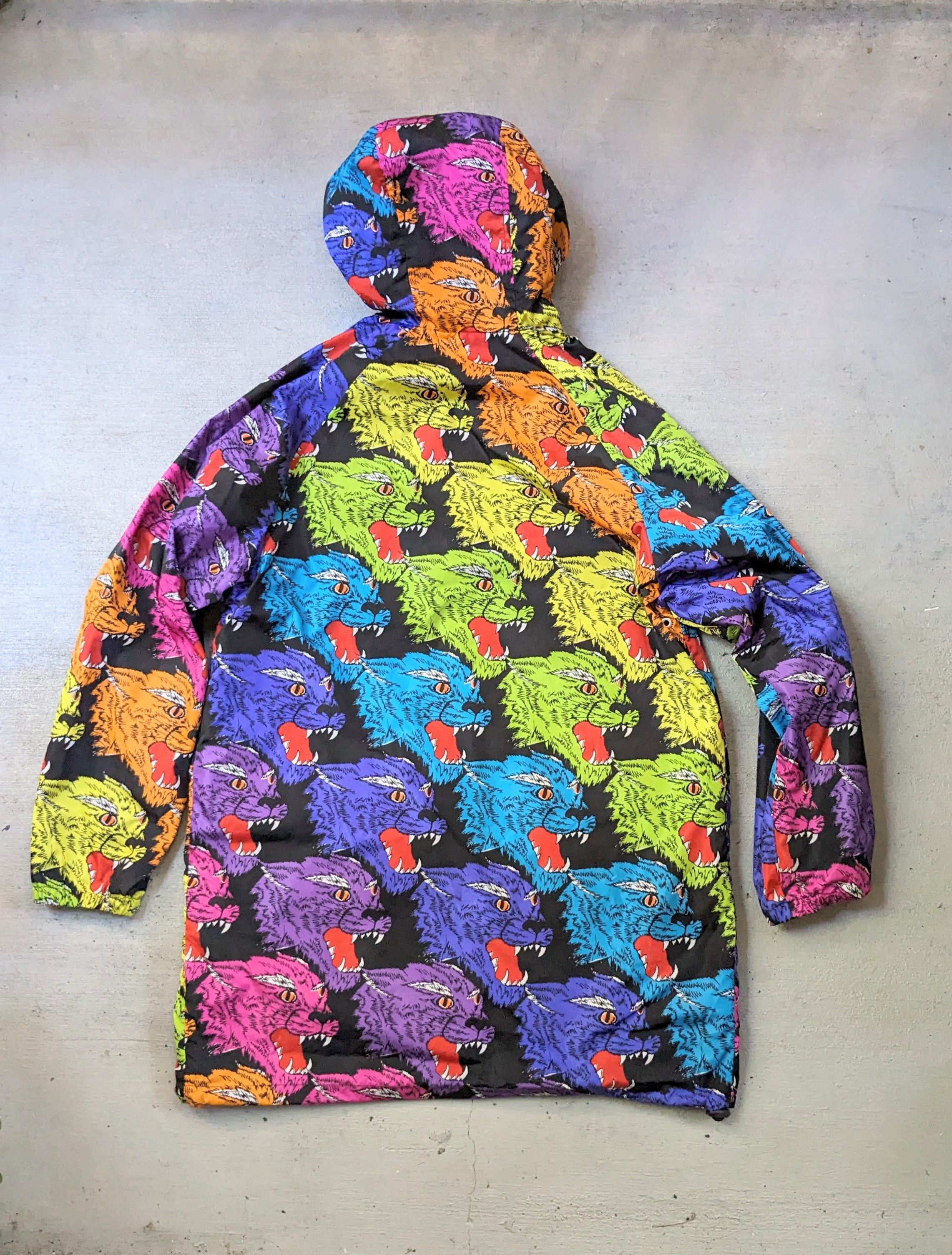 Gucci Gucci Rainbow Panther Face Jacket 36 Zip Up Windbreaker Size US S / EU 44-46 / 1 - 14 Thumbnail