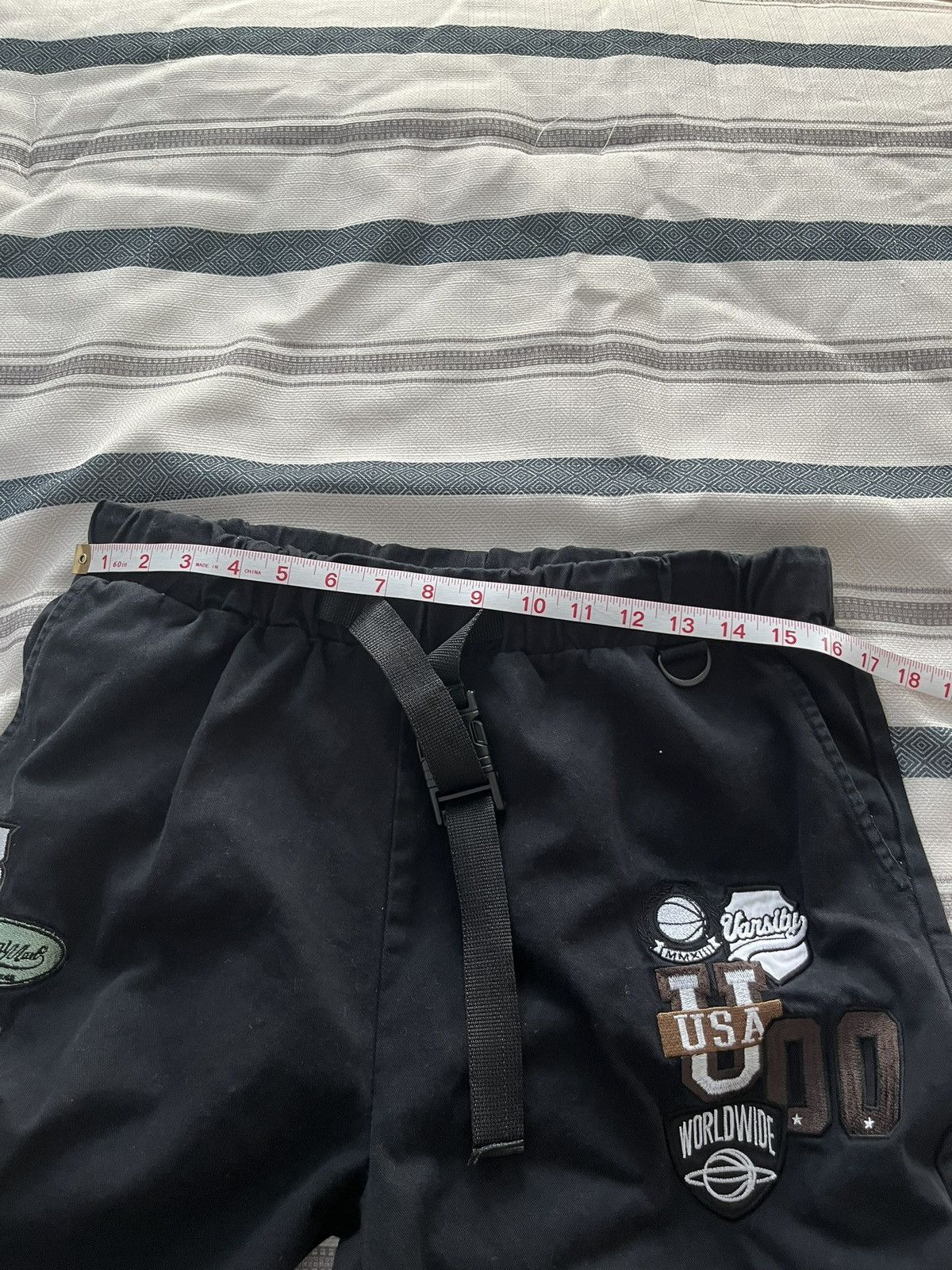Boohoo × Designer Boohooman Men's Tall Twill Varsity Cargo Jogger Size US 32 / EU 48 - 9 Thumbnail